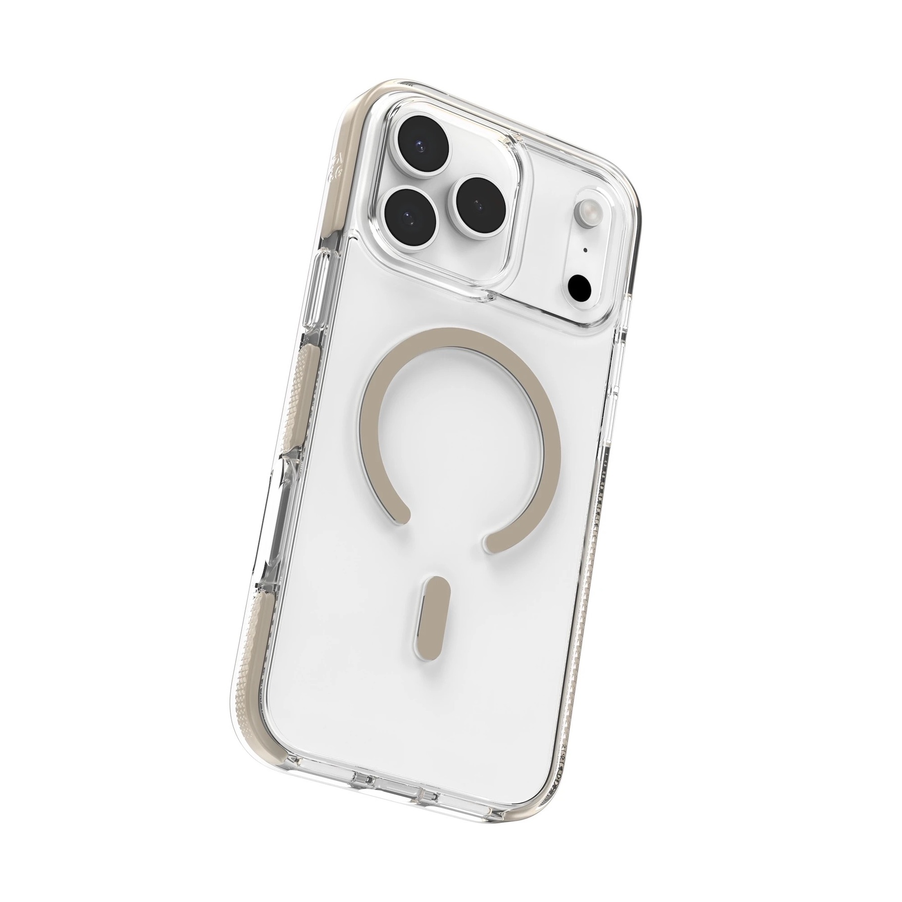 Zdjęcie do “ZAGG Santa Cruz Snap - etui do iPhone 17 Pro kompatybilne z MagSafe N (titanium)”.