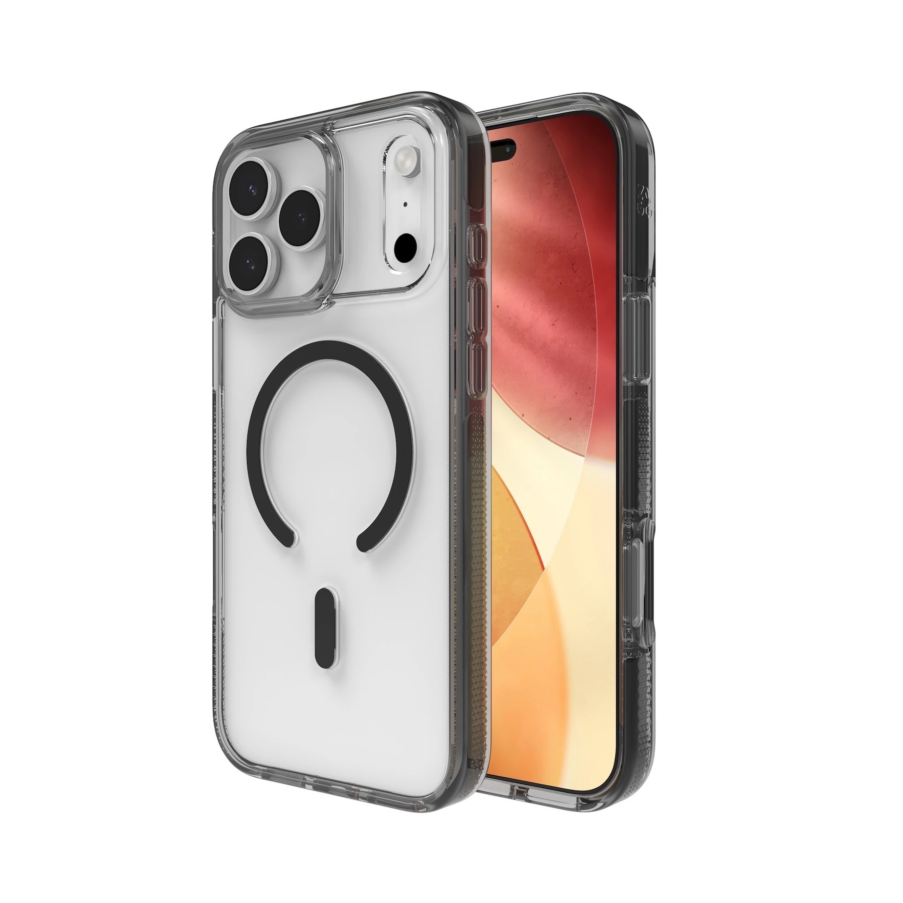 Zdjęcie do “ZAGG Santa Cruz Snap - etui do iPhone 17 Pro Max kompatybilne z MagSafe N (jet black)”.