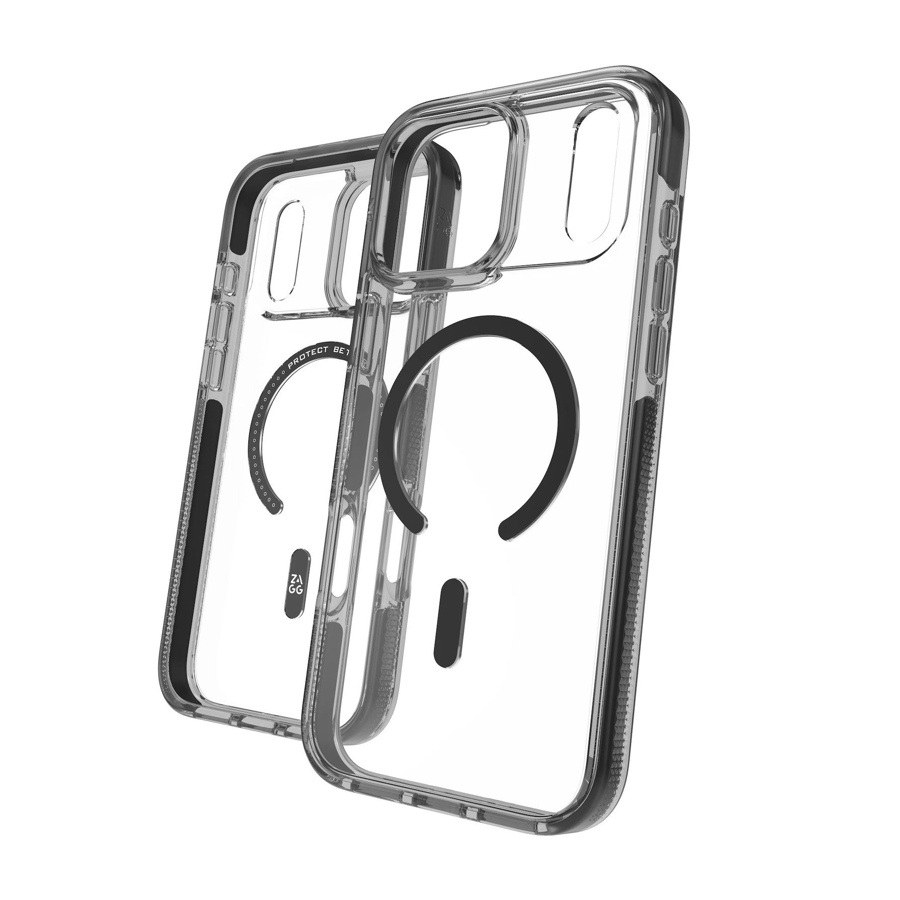 Zdjęcie do “ZAGG Santa Cruz Snap - etui do iPhone 17 Pro Max kompatybilne z MagSafe N (jet black)”.