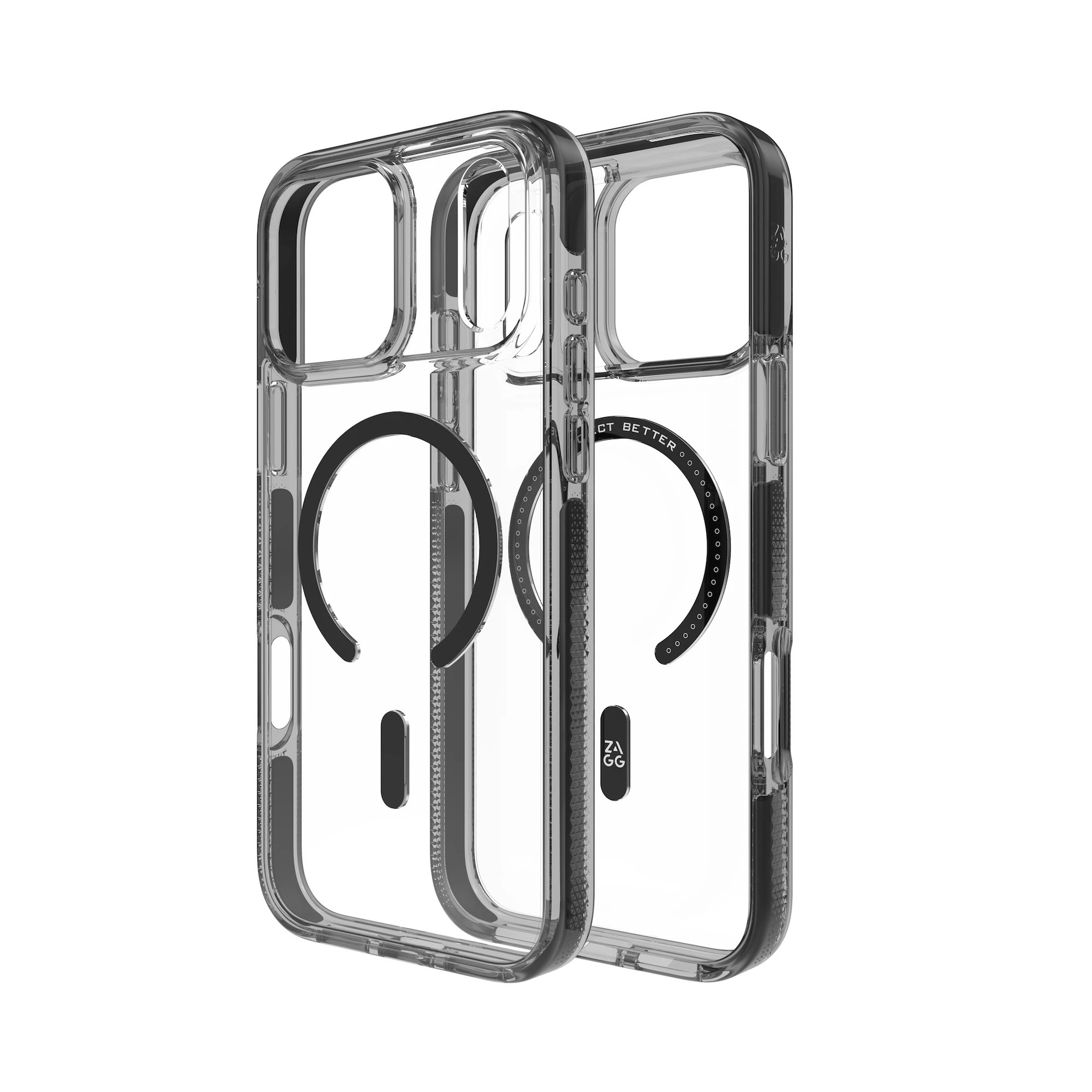 Zdjęcie do “ZAGG Santa Cruz Snap - etui do iPhone 17 Pro Max kompatybilne z MagSafe N (jet black)”.