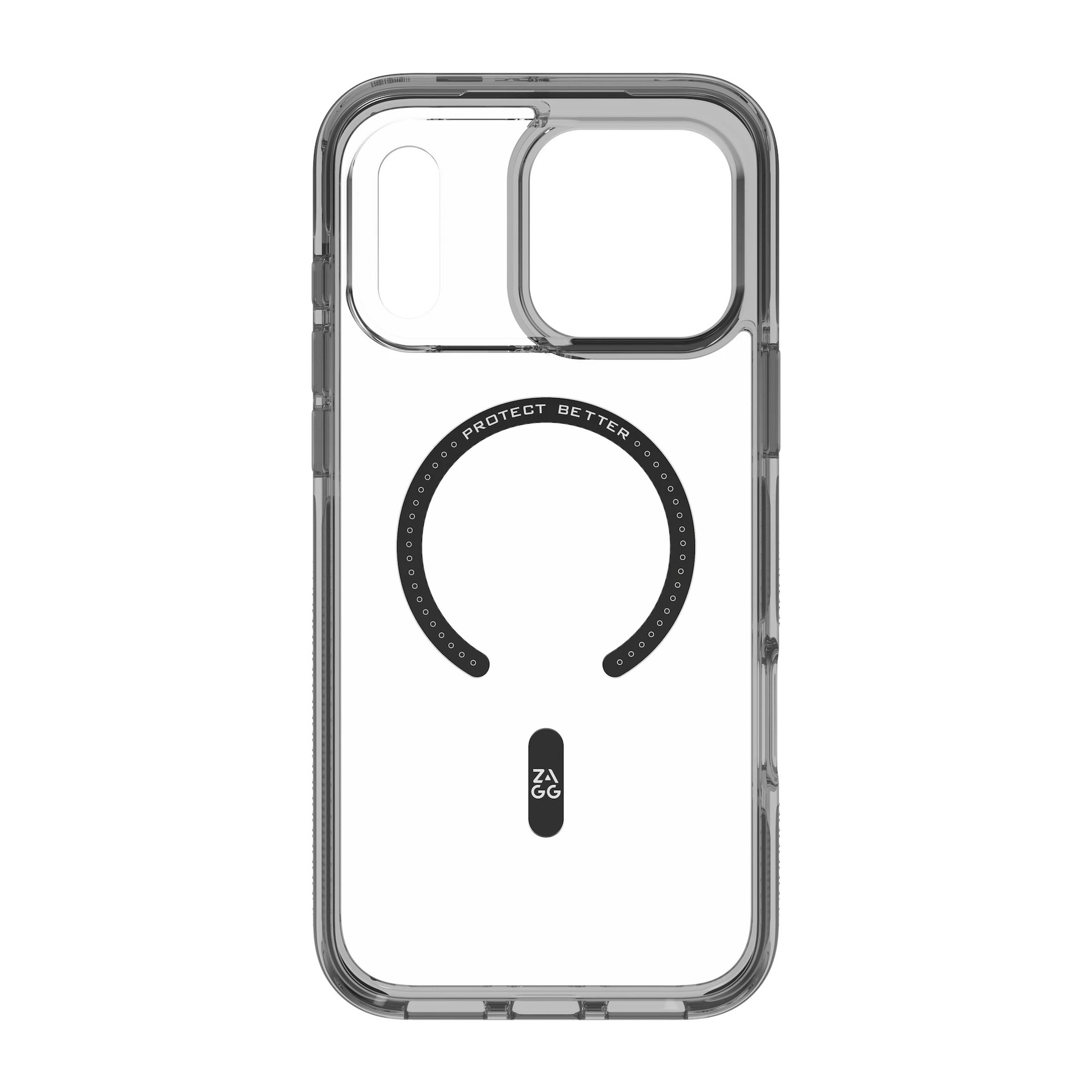 Zdjęcie do “ZAGG Santa Cruz Snap - etui do iPhone 17 Pro Max kompatybilne z MagSafe N (jet black)”.