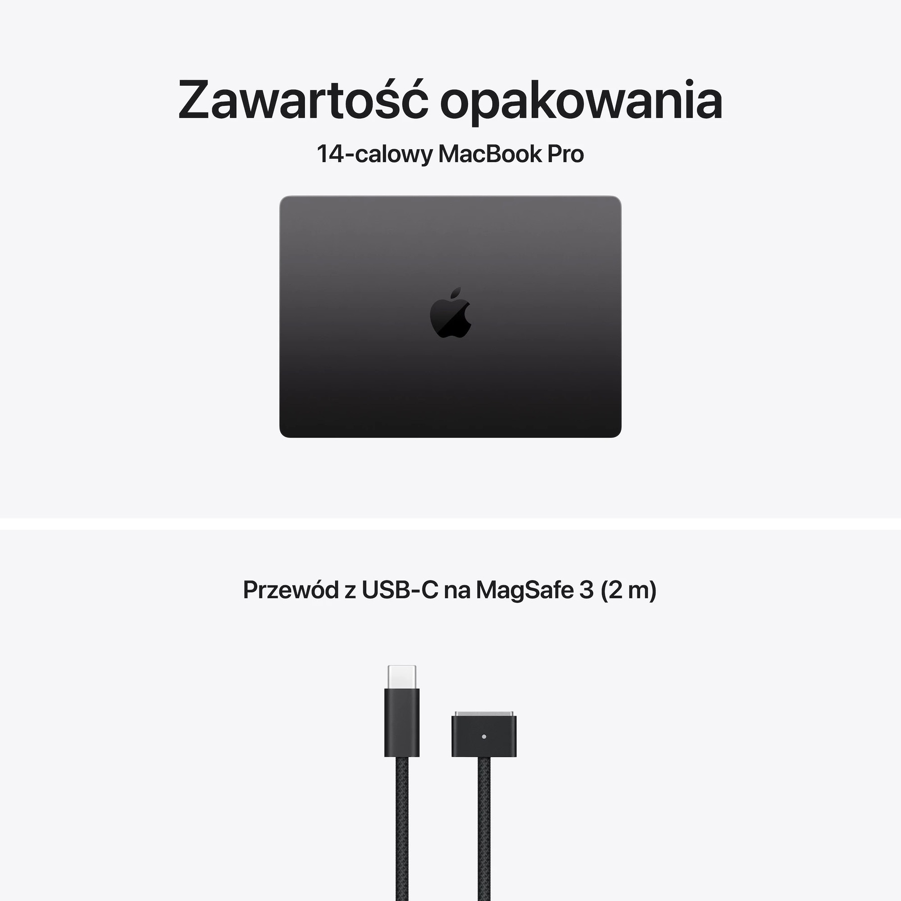 Zdjęcie do “Apple MacBook Pro 14", 10-rdzeniowy procesor M5 (GPU 10 rdzeni), RAM 32 GB, dysk 1 TB SSD, 96W - gwiezdna czerń”.