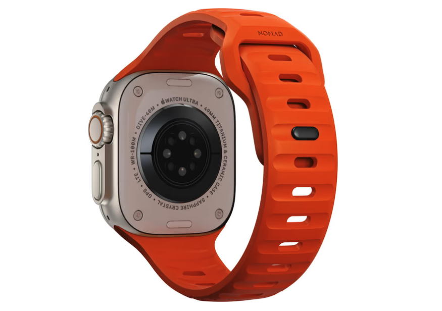 Zdjęcie do “Nomad Sport Band pomarańczowy - pasek Apple Watch 49/46/45/44mm”.