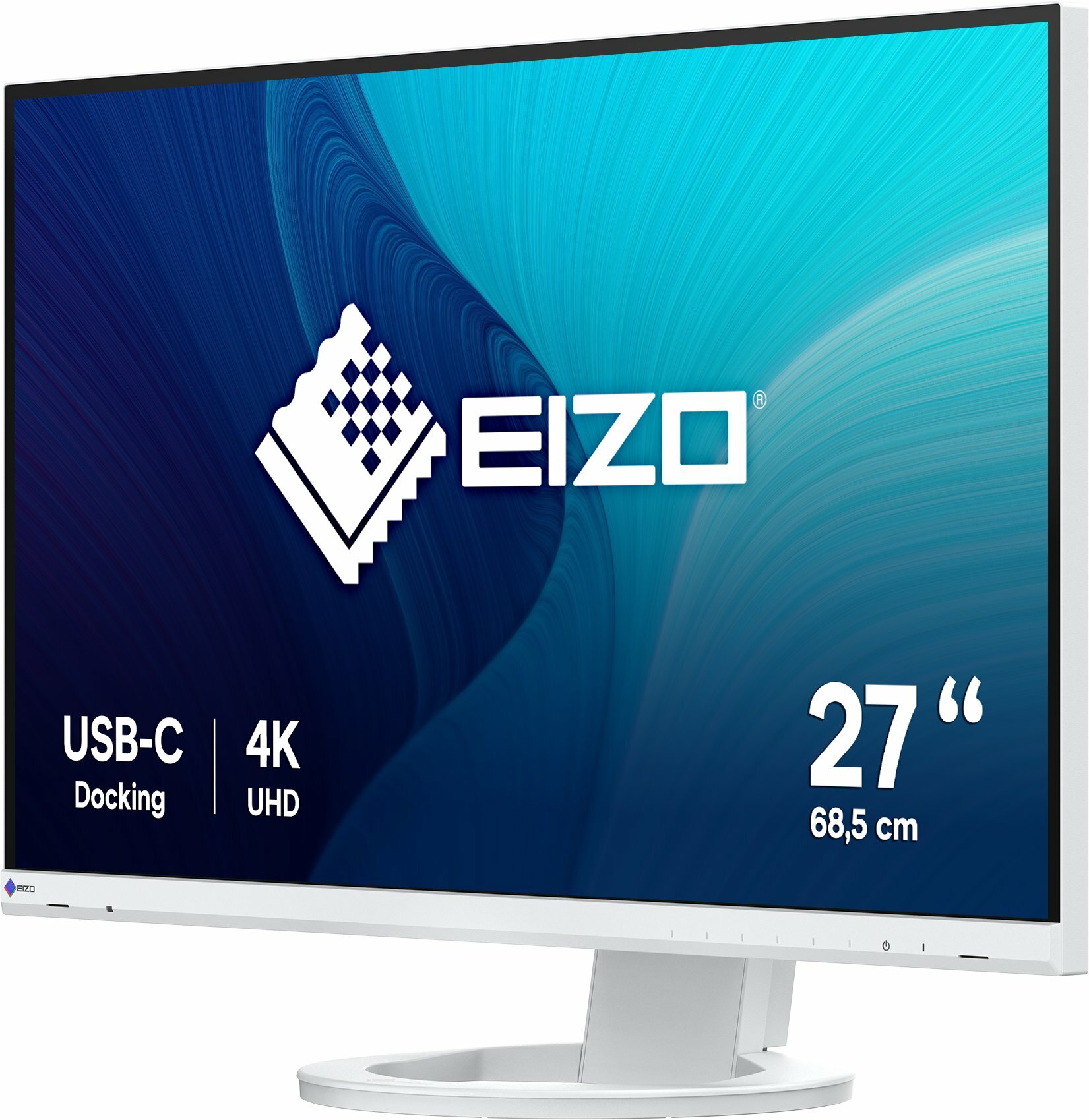 Zdjęcie do “EIZO FlexScan EV2740S-BK biały - monitor”.