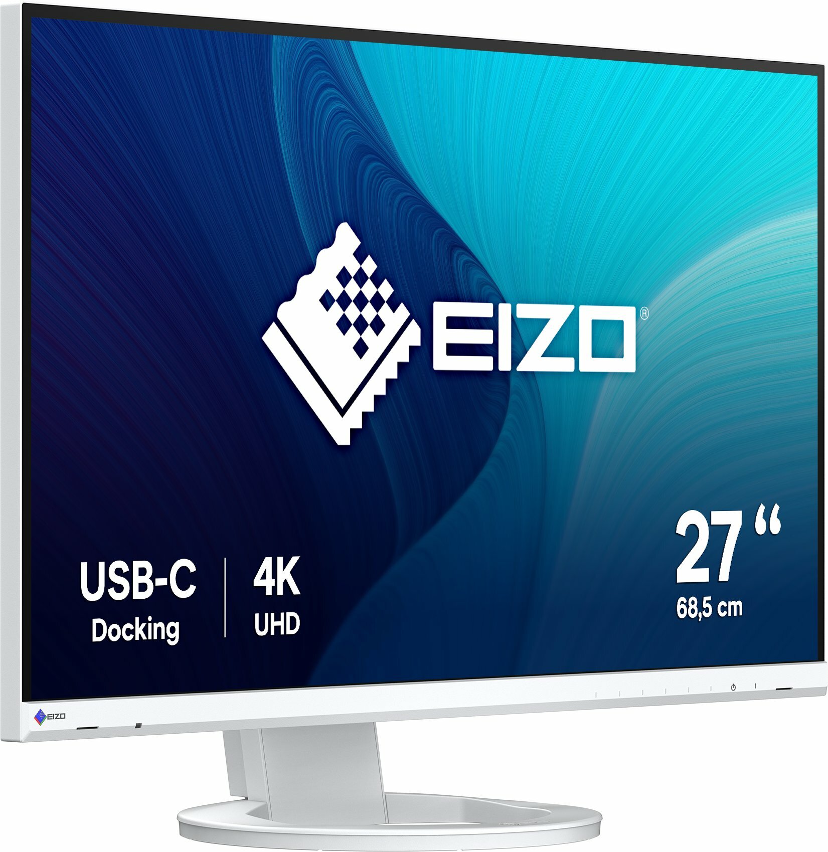 Zdjęcie do “EIZO FlexScan EV2740S-BK biały - monitor”.