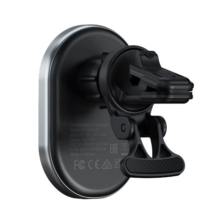 Zdjęcie do “Satechi Qi2 Wireless Car Charger gwiezdna szarość - ładowarka samochodowa”.