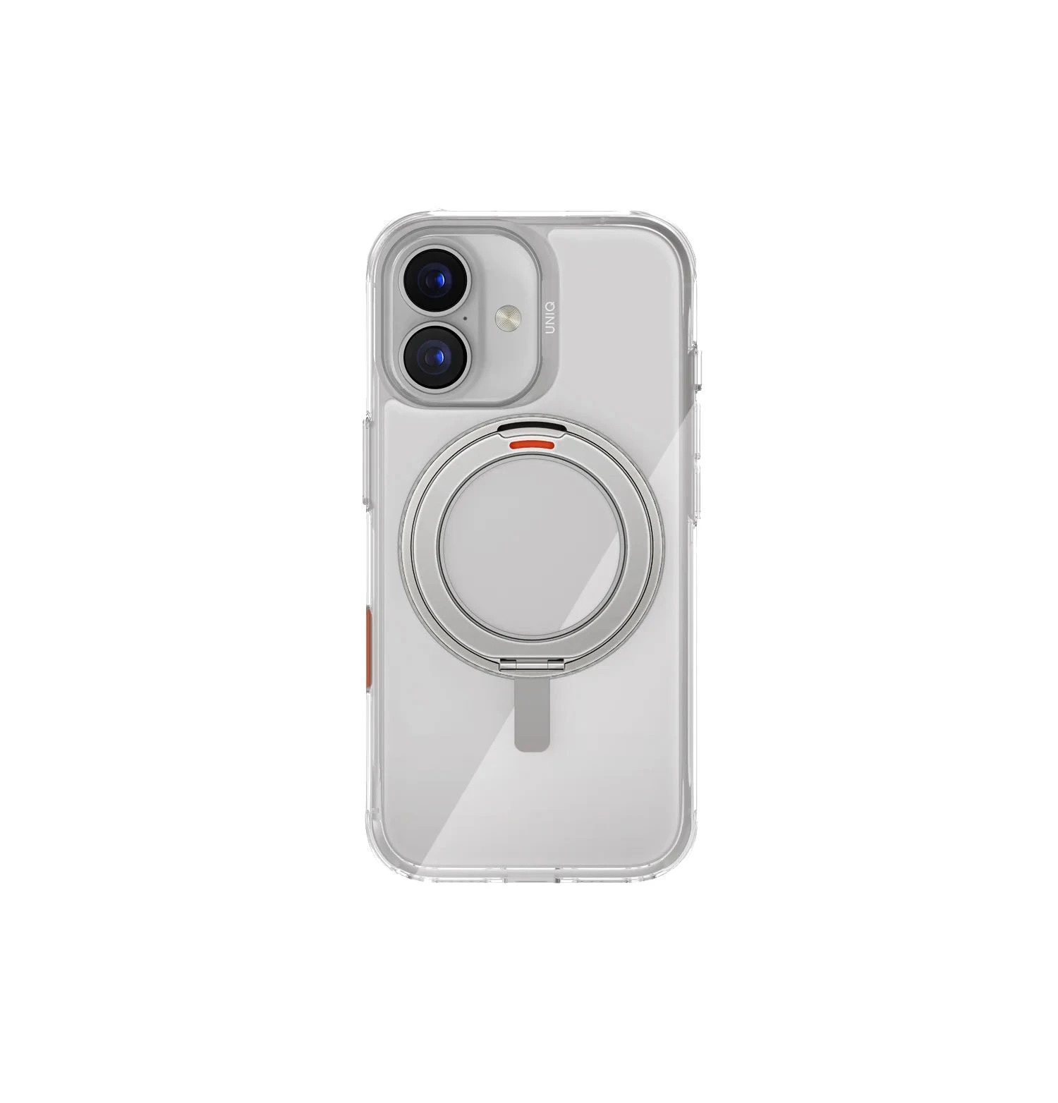 Zdjęcie do “UNIQ Swivix 360 Rotating Kickstand biały - etui iPhone 17”.