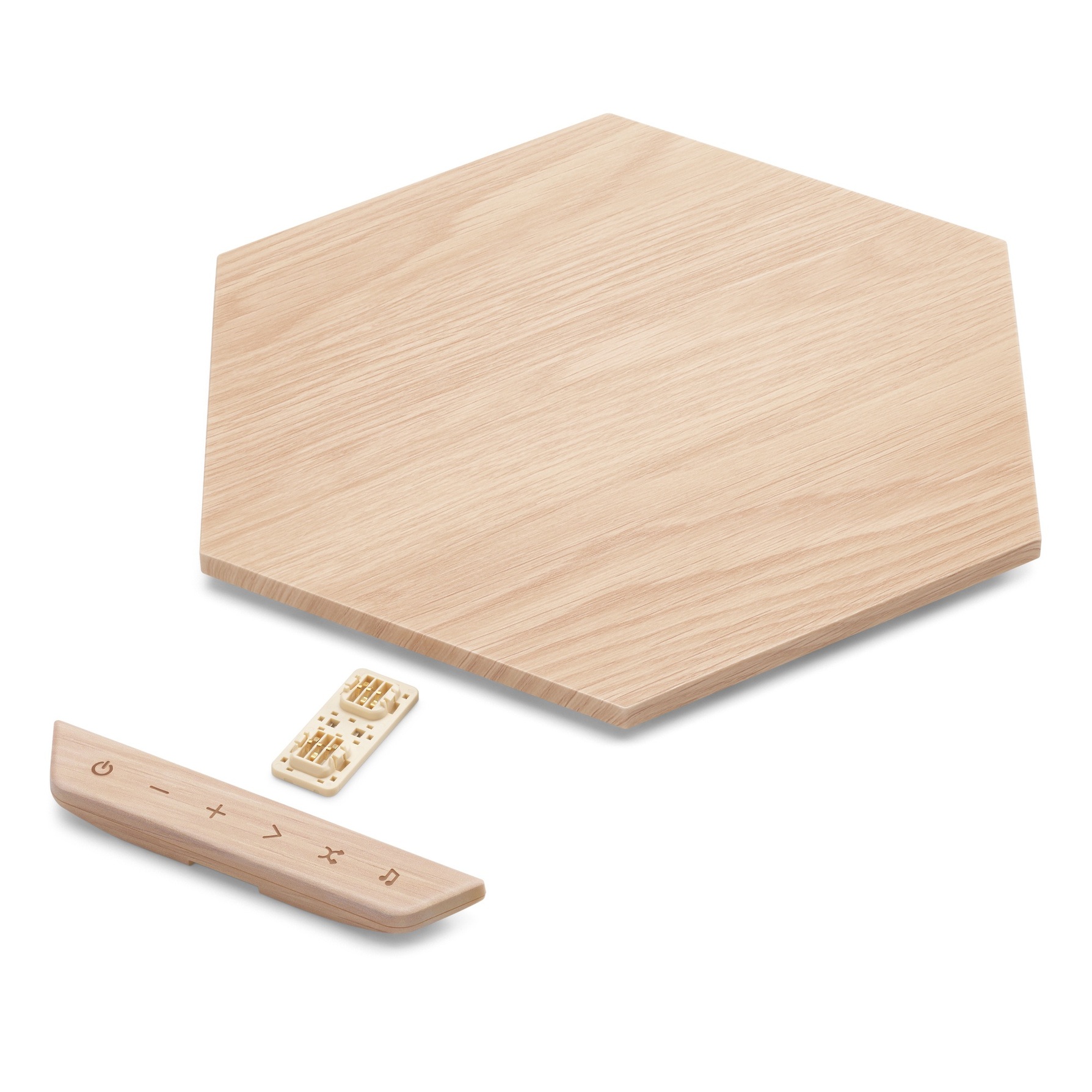 Zdjęcie do “Nanoleaf Elements Hexagons Starter Kit - panele świetlne (7 paneli świetlnych, w tym kontroler)”.