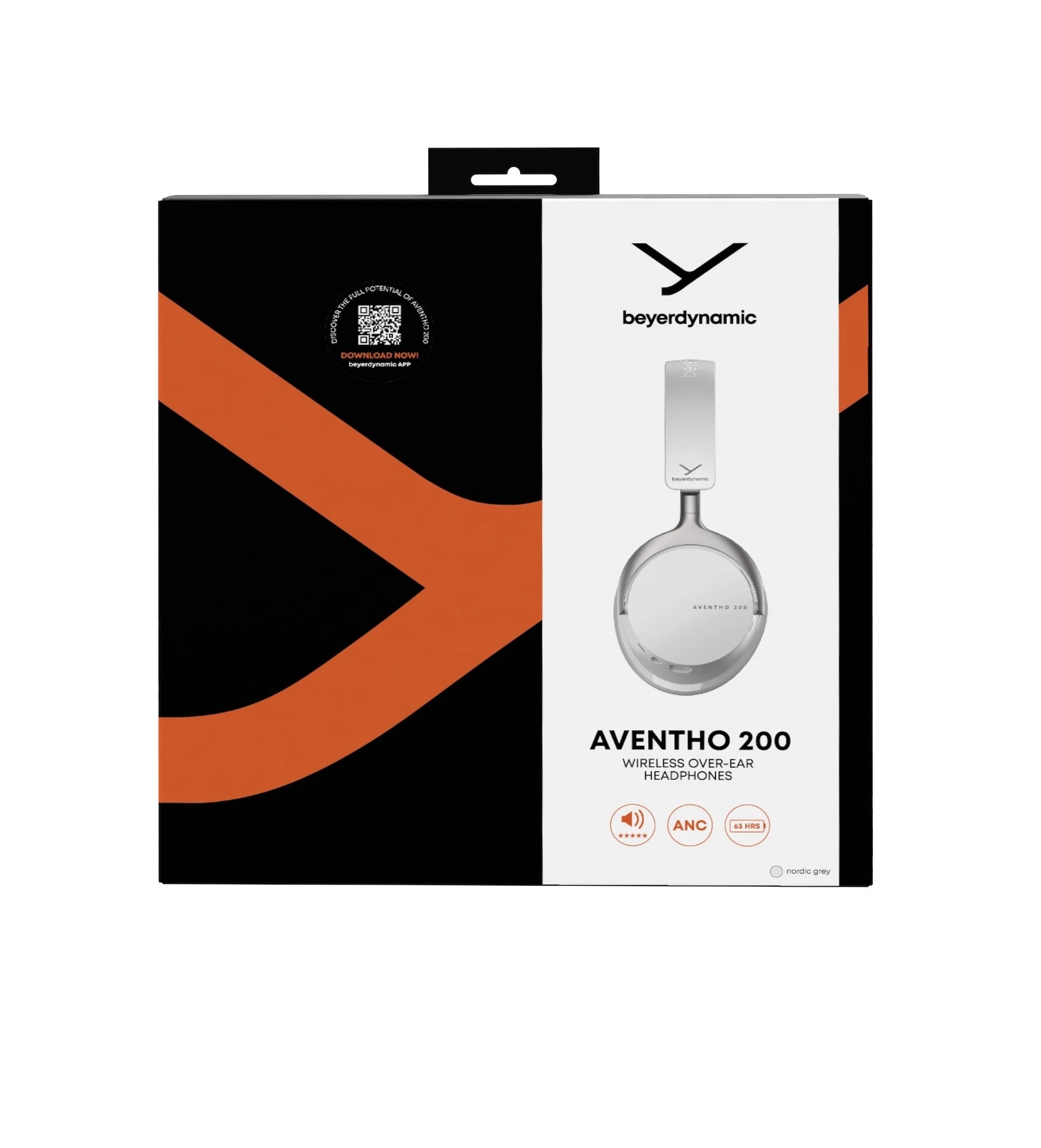 Zdjęcie do “Beyerdynamic Aventho 200 szary - bezprzewodowe słuchawki nauszne”.