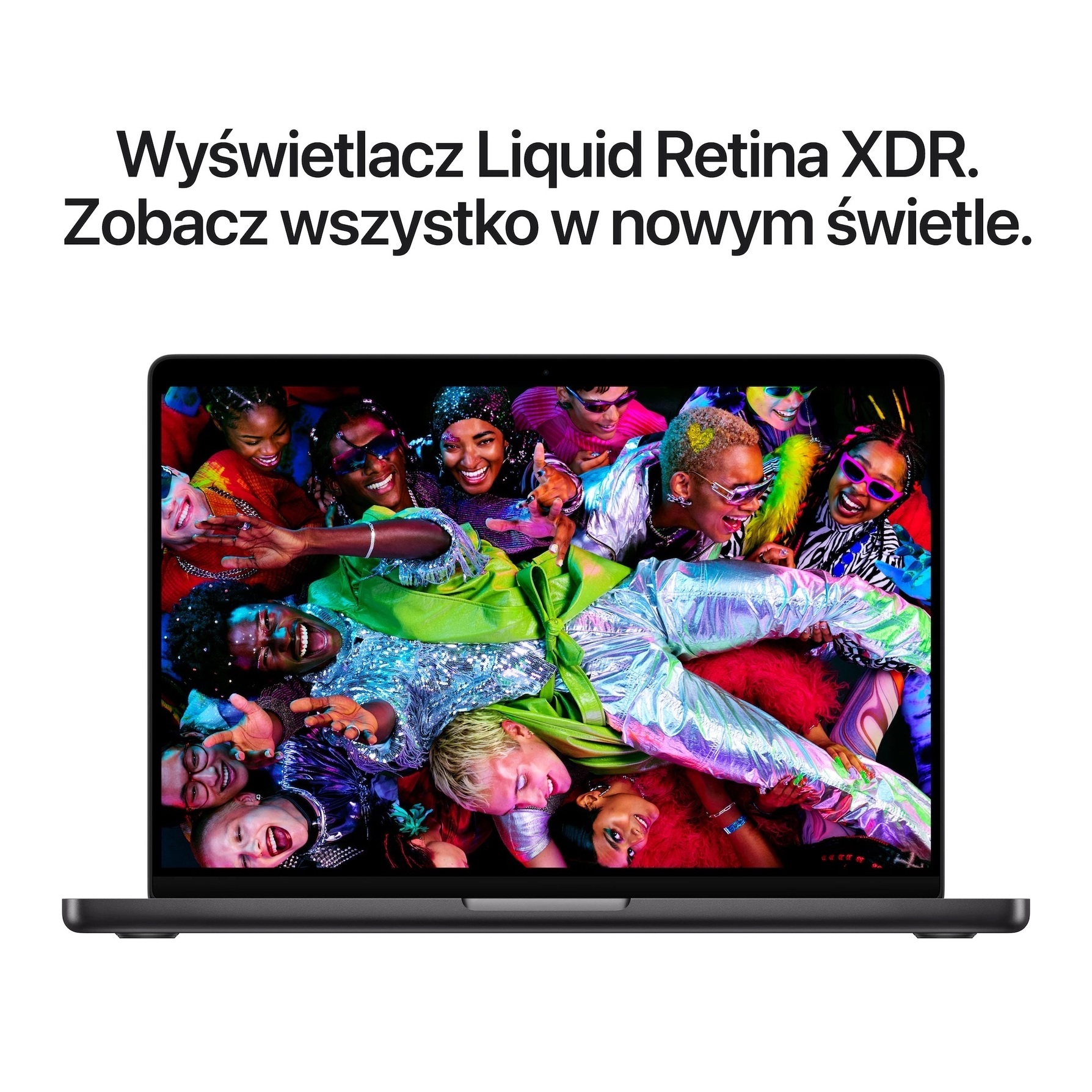 Zdjęcie do “Apple MacBook Pro 14", 10-rdzeniowy procesor M5 (GPU 10 rdzeni), RAM 24 GB, dysk 1 TB SSD, klawiatura US - gwiezdna czerń”.