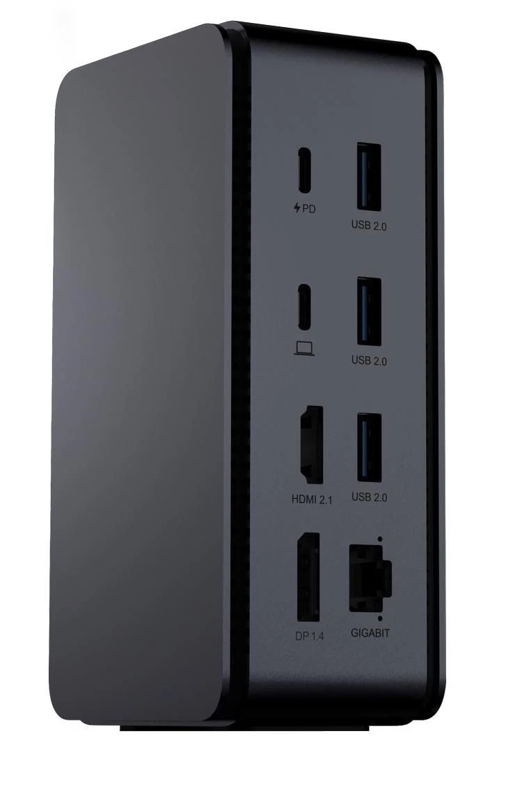 Zdjęcie do “ProXtend USB4 Dual 8K Docking Station czarny - stacja dokująca”.