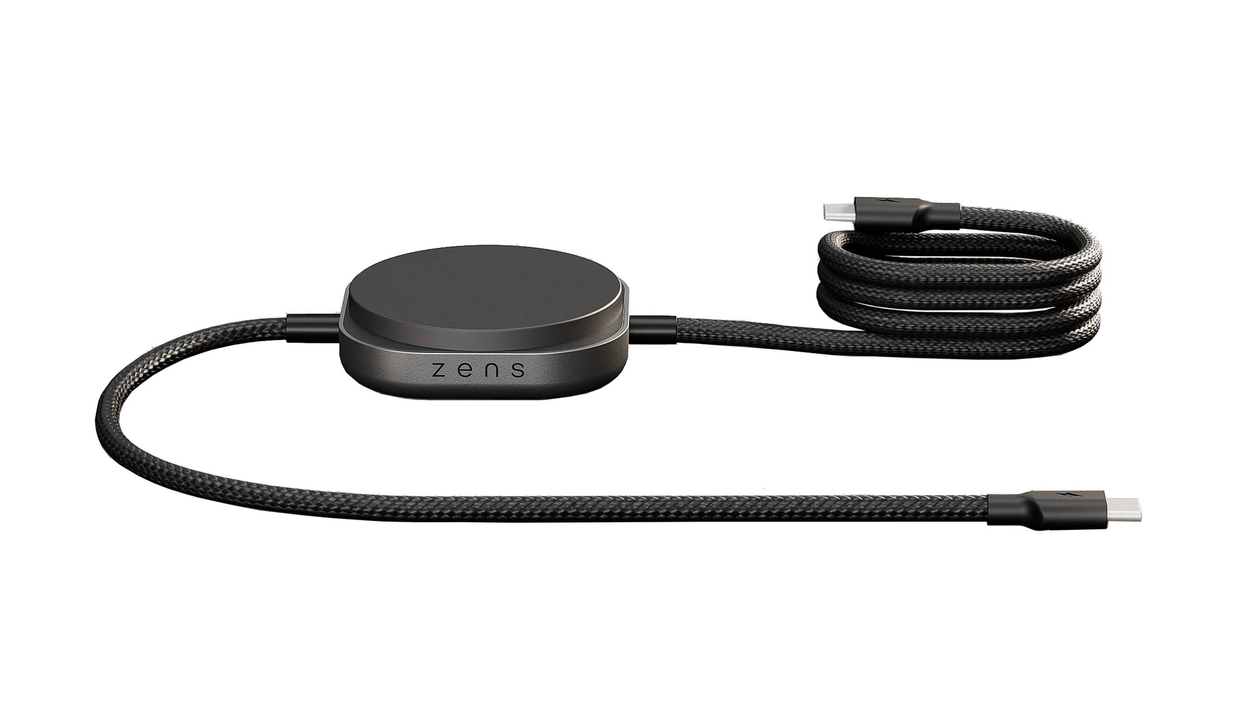 Zdjęcie do “Zens Charging Cable USB C-C Pro 2 czarny - kabel USB-C”.