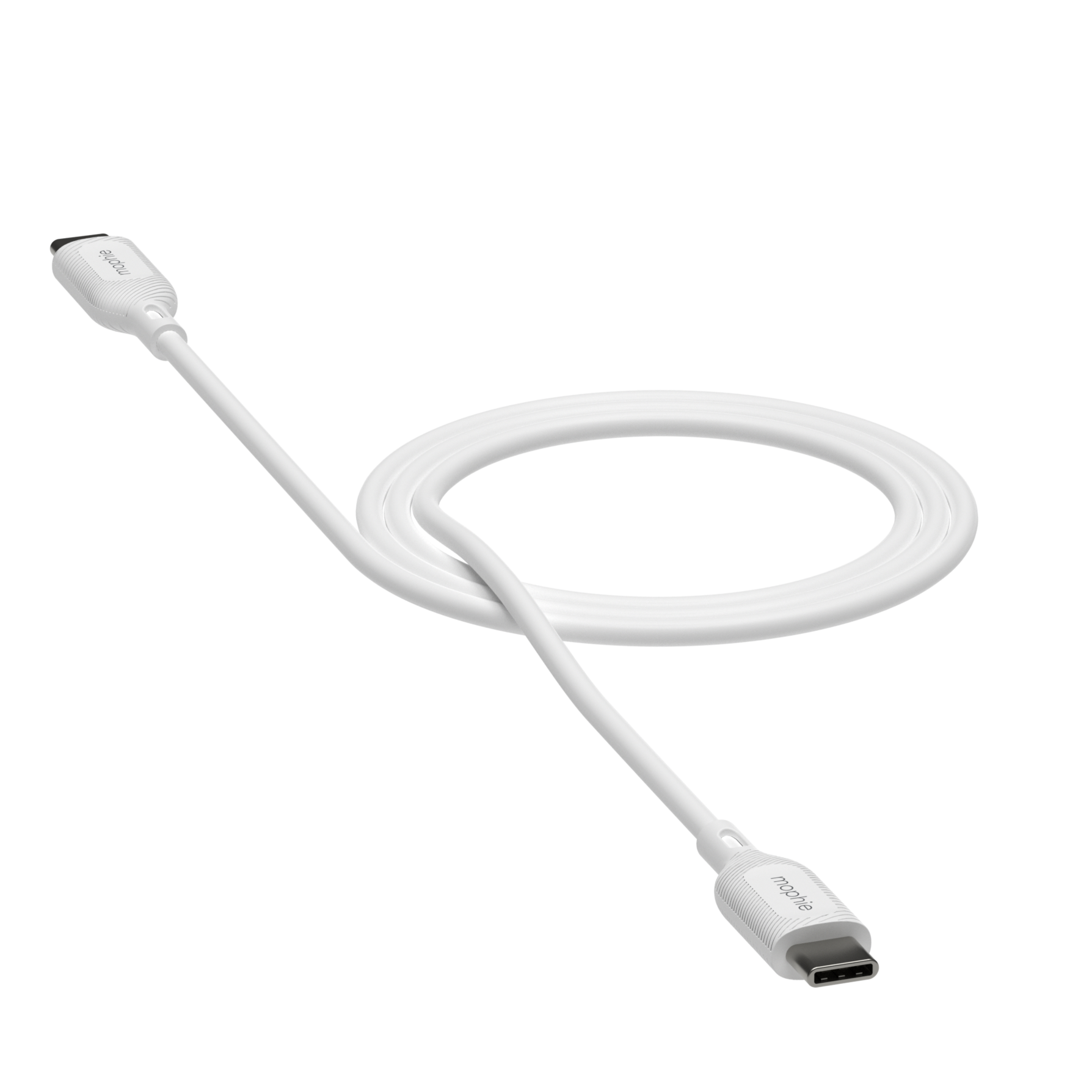 Zdjęcie do “Mophie Essentials 2m biały - kabel USB-C - USB-C”.