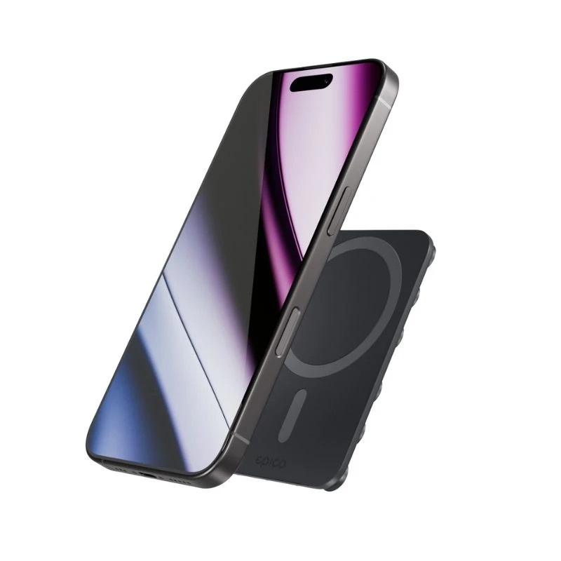 Zdjęcie do “Epico Mag+ Suction Phone Holder MagSafe compatible - uchwyt na iPhone z przyssawką (czarna)”.