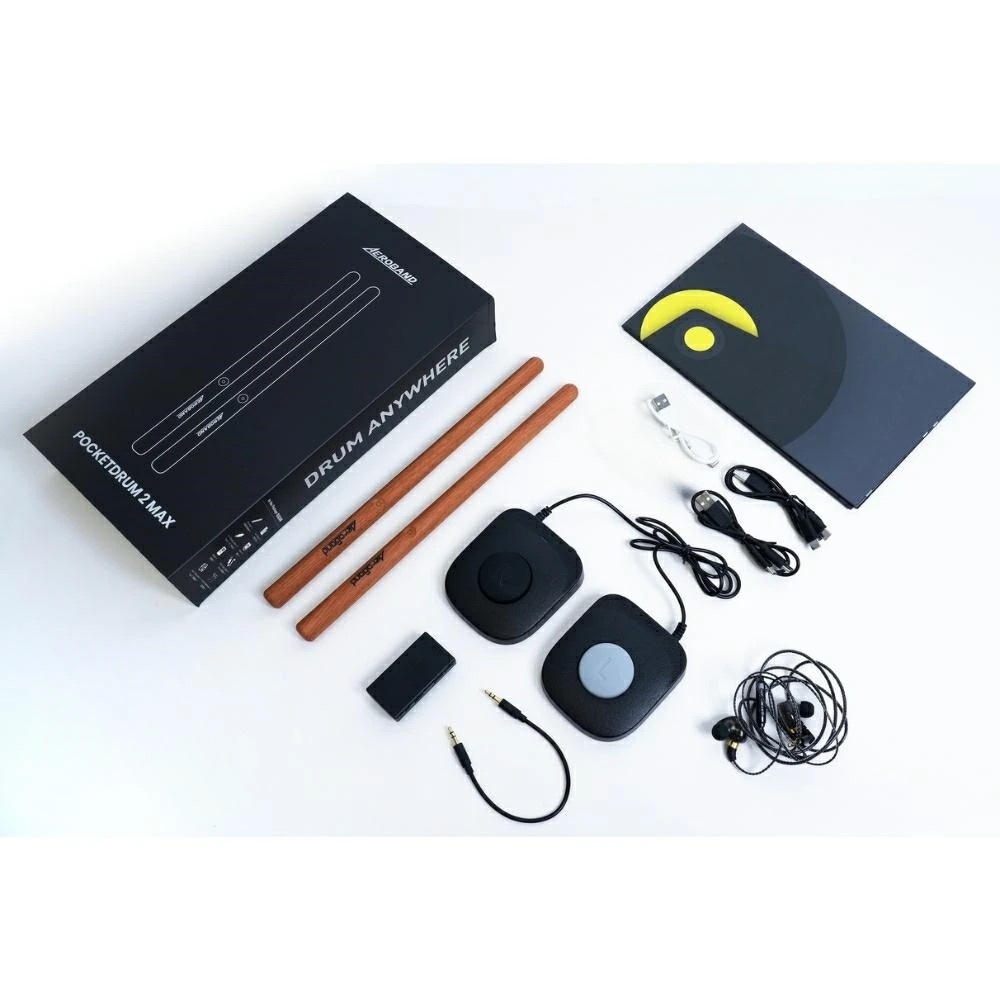 Zdjęcie do “AeroBand PocketDrum 2 Max brązowy - Przenośna perkusja elektroniczna”.