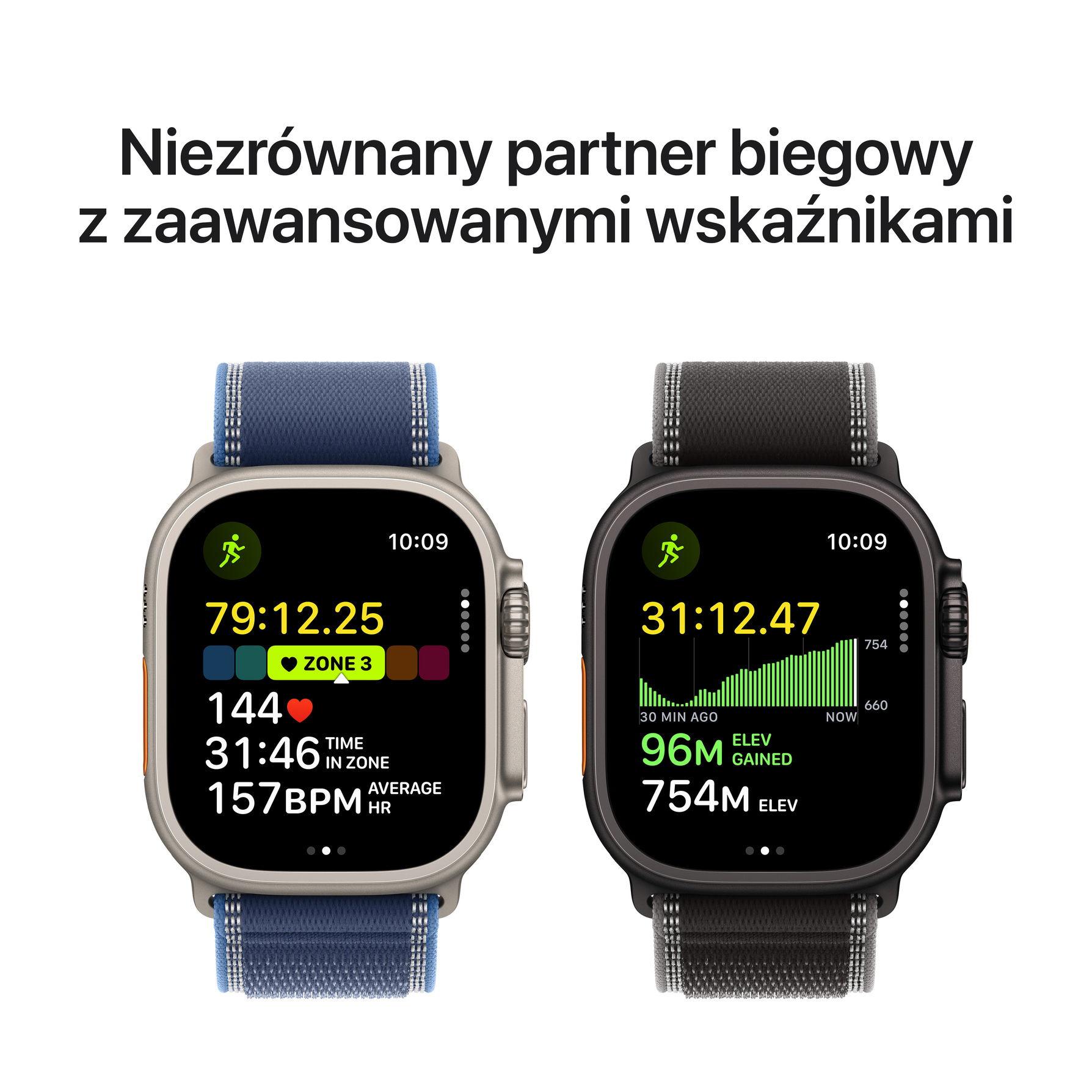 Zdjęcie do “Apple Watch Ultra 3 GPS + Cellular 49mm Natural Titanium Case with Natural Titanium Milanese Loop - Large - Produkt otwarty”.