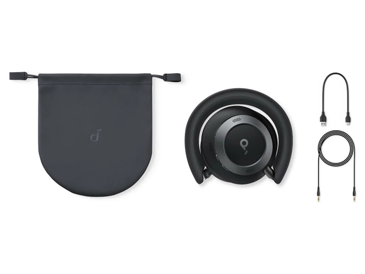 Zdjęcie do “Soundcore Space One Pro ANC Czarny - słuchawki nauszne - Produkt używany”.