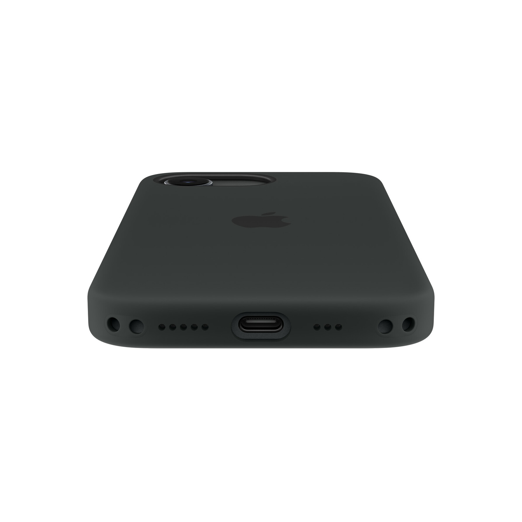 Zdjęcie do “Apple iPhone 17e Silicone Case with MagSafe – Bright Guava”.