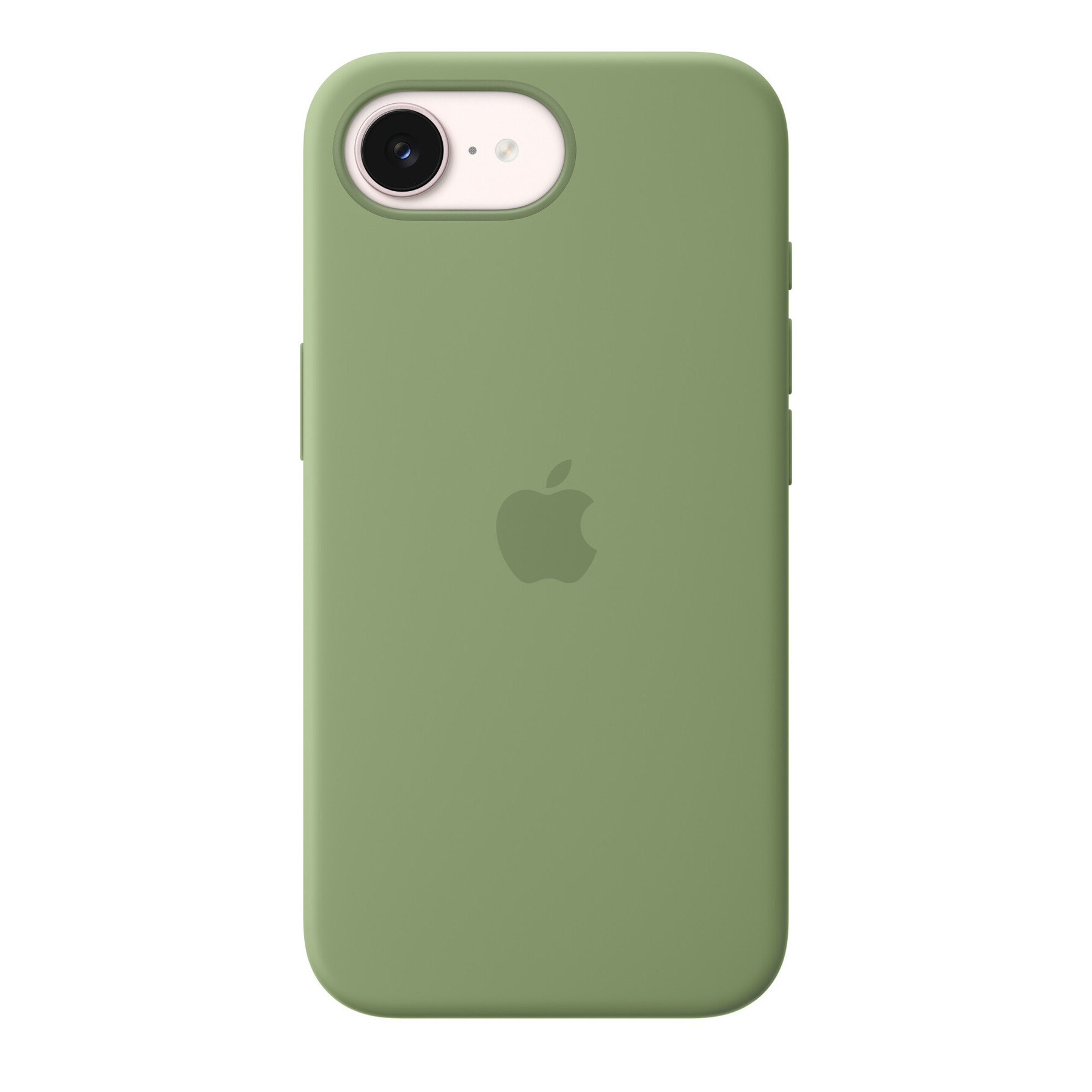 Zdjęcie do “Apple iPhone 17e Silicone Case with MagSafe – Light Moss”.