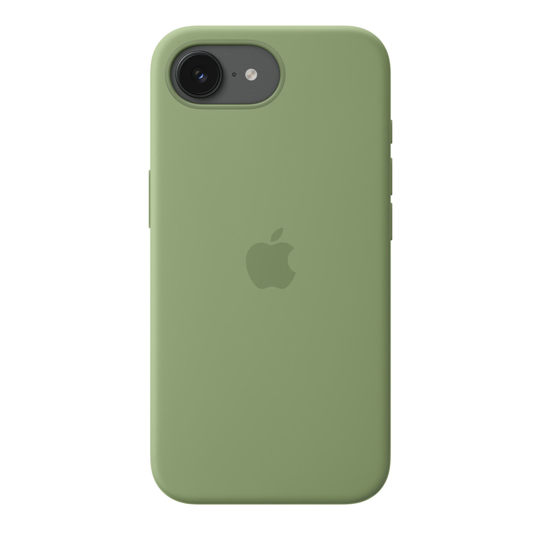 Zdjęcie do “Apple iPhone 17e Silicone Case with MagSafe – Light Moss”.