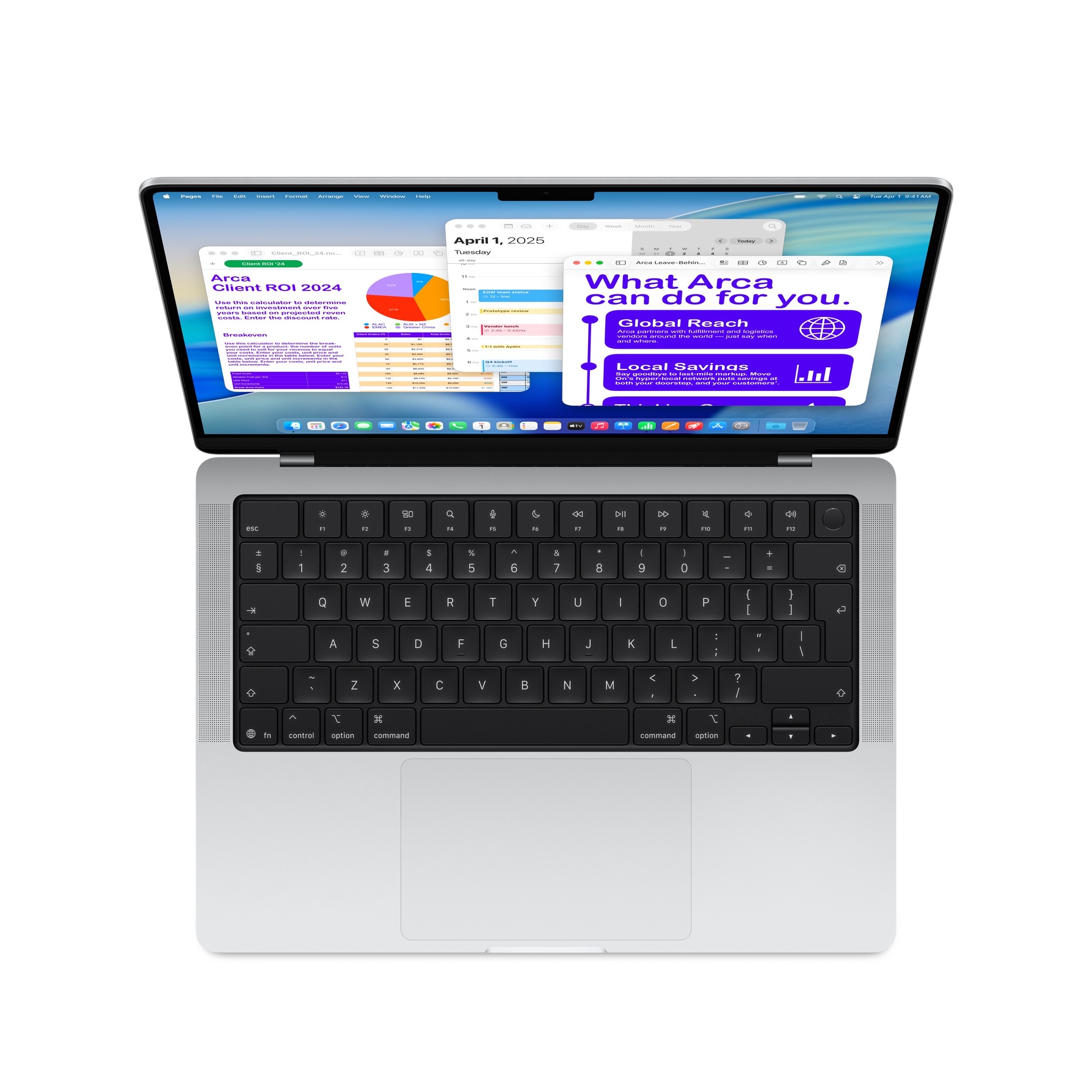 Zdjęcie do “Apple MacBook Pro 14", 10-rdzeniowy procesor M5 (GPU 10 rdzeni), RAM 16 GB, dysk 1 TB SSD - srebrny”.