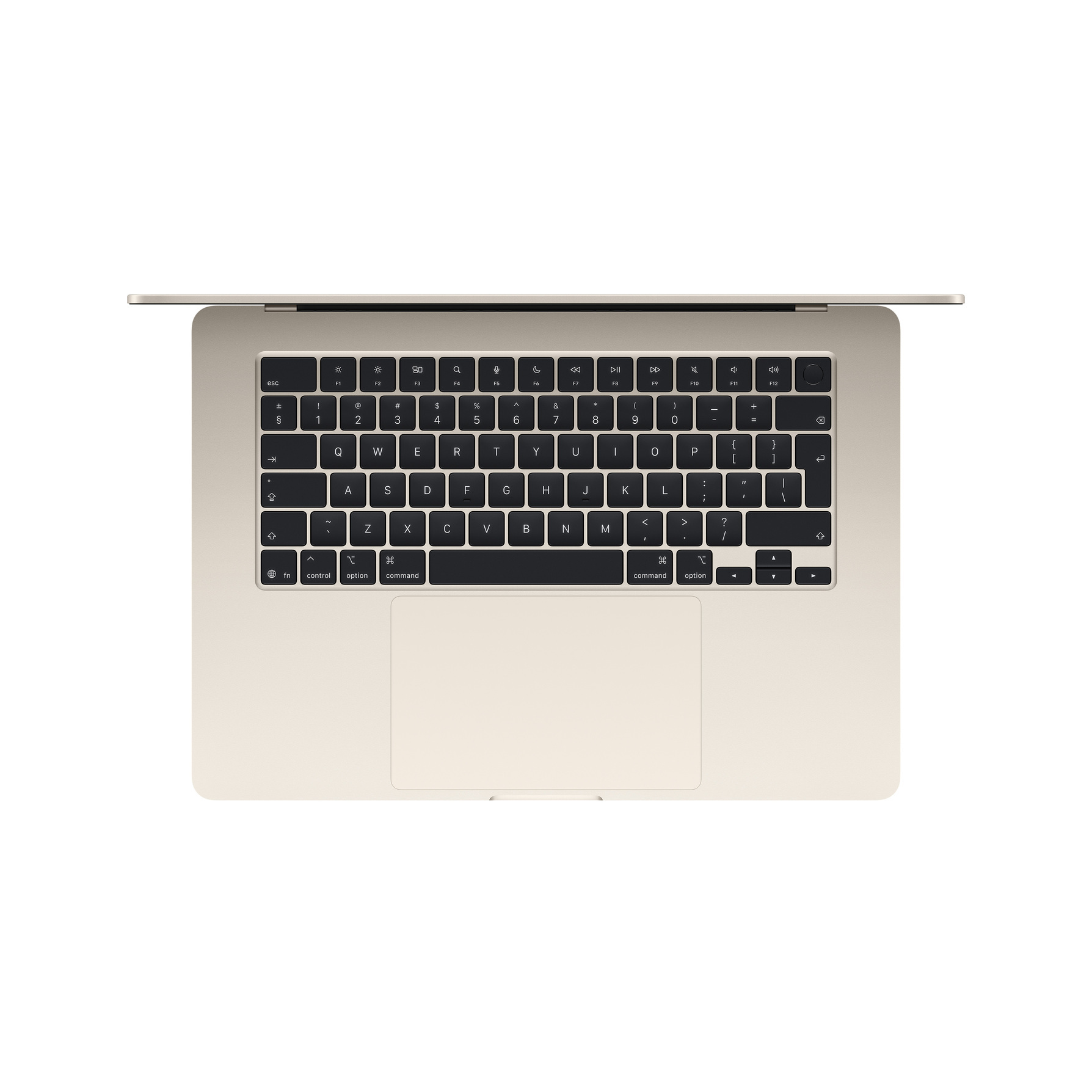 Zdjęcie do “Apple MacBook Air 15", 10-rdzeniowy procesor M5 (GPU 10 rdzeni), RAM 16 GB, 512GB SSD, klawiatura hiszpańska - Księżycowa Poświata”.