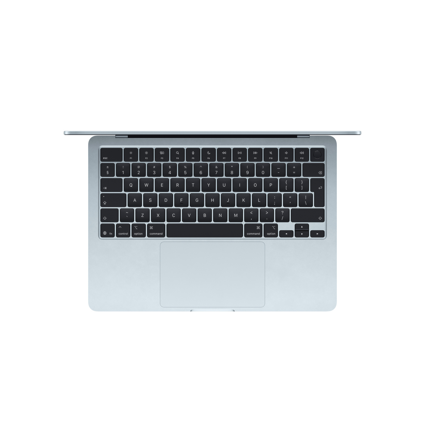 Zdjęcie do “Apple MacBook Air 13", 10-rdzeniowy procesor M5 (GPU 8 rdzeni), RAM 16 GB, 512GB SSD, klawiatura US - Błękitny”.