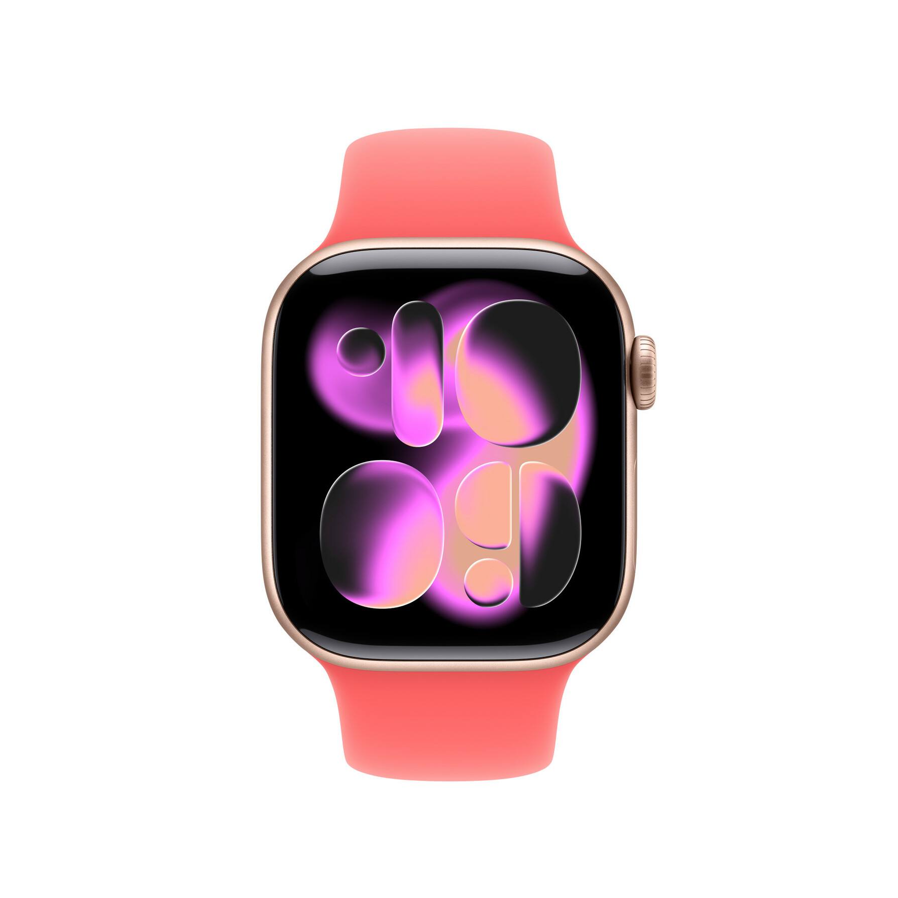 Zdjęcie do “Apple 42mm Bright Guava Sport Band - M/L”.