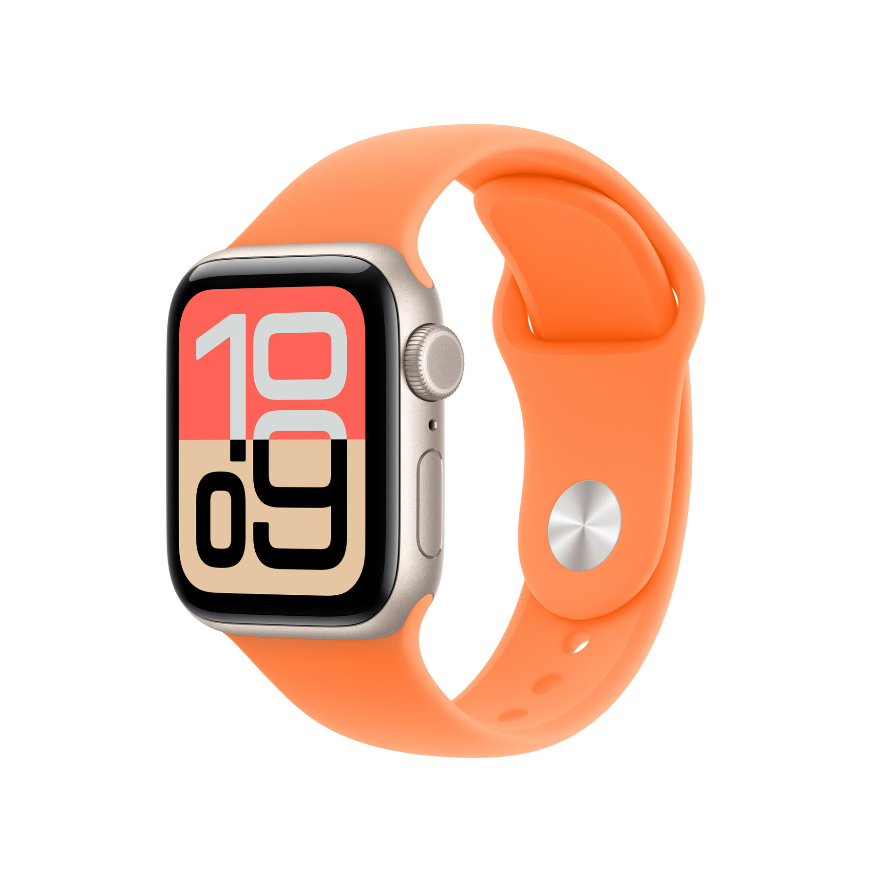 Zdjęcie do “Apple 40mm Clementine Sport Band - S/M”.