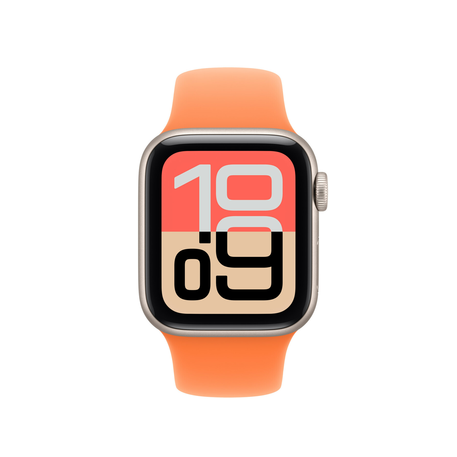 Zdjęcie do “Apple 40mm Clementine Sport Band - S/M”.