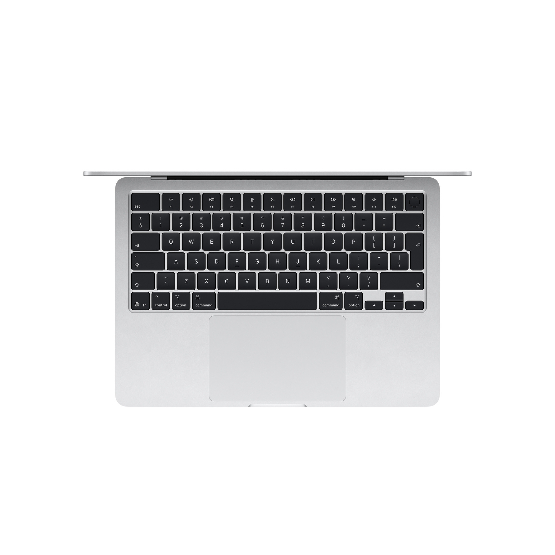 Zdjęcie do “Apple MacBook Air 13", 10-rdzeniowy procesor M5 (GPU 8 rdzeni), RAM 16 GB, 512GB SSD, klawiatura US - Srebrny”.