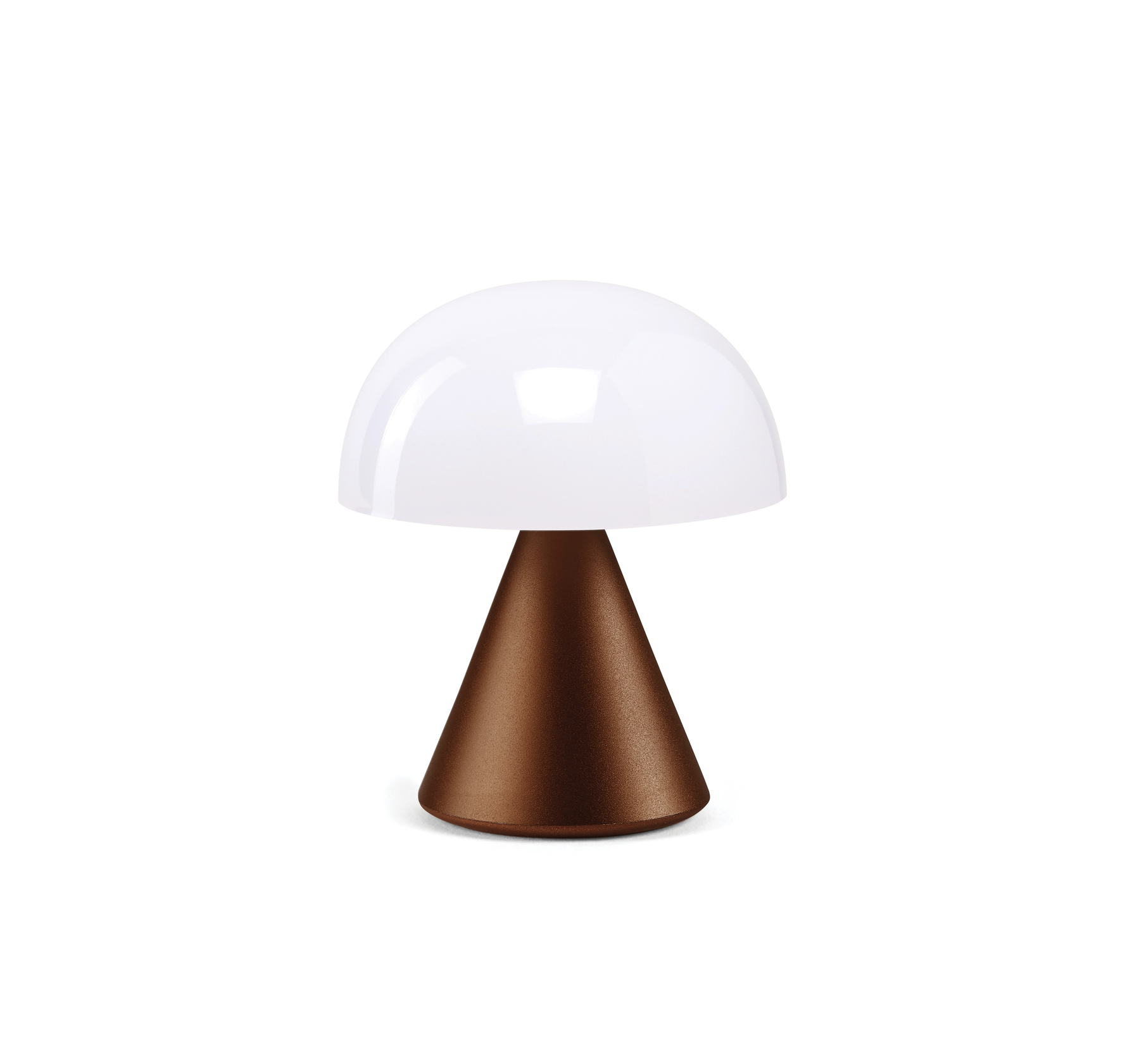 Zdjęcie do “Lexon Mina Mini brązowy - lampa LED”.