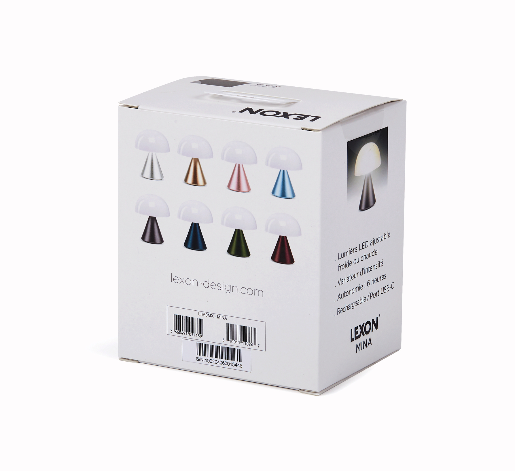 Zdjęcie do “Lexon Mina Mini ciemnoniebieski - lampa LED”.