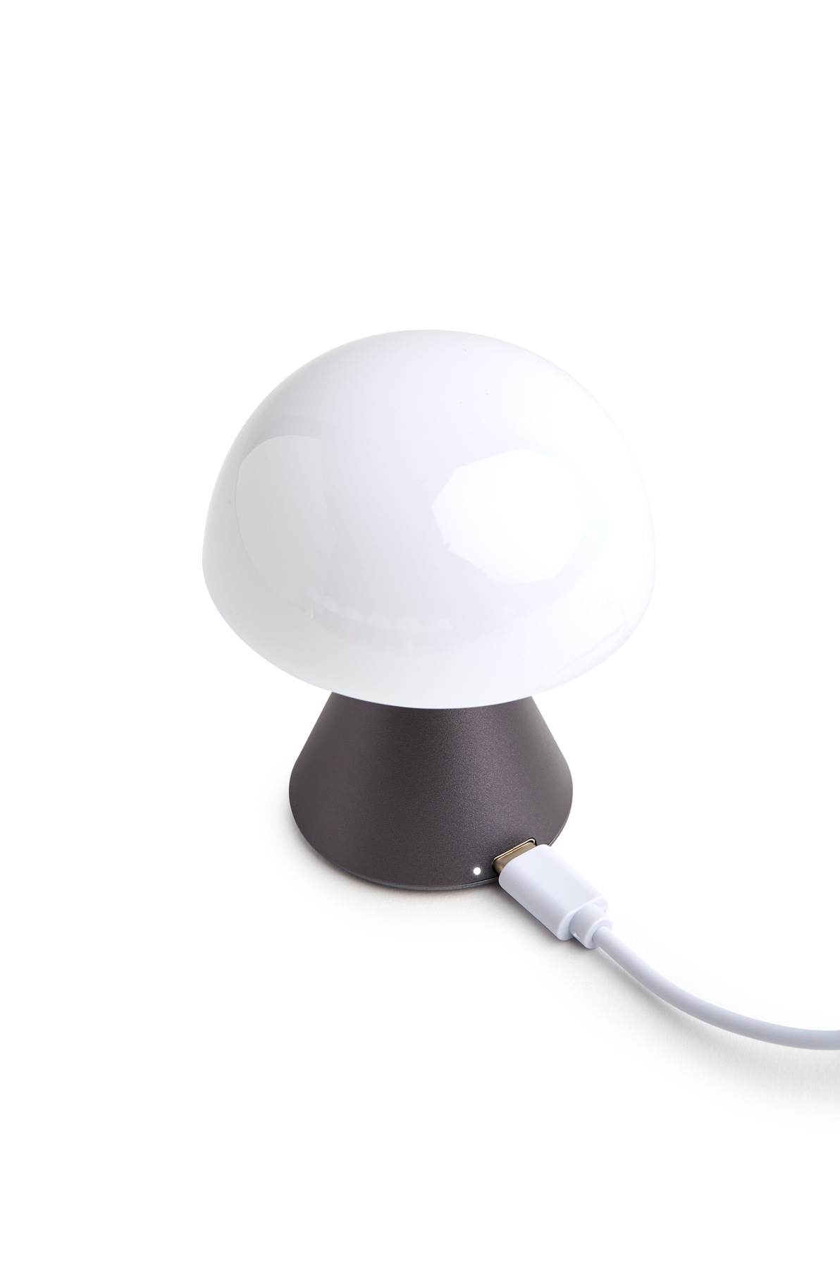 Zdjęcie do “Lexon Mina Mini szary - lampa LED”.