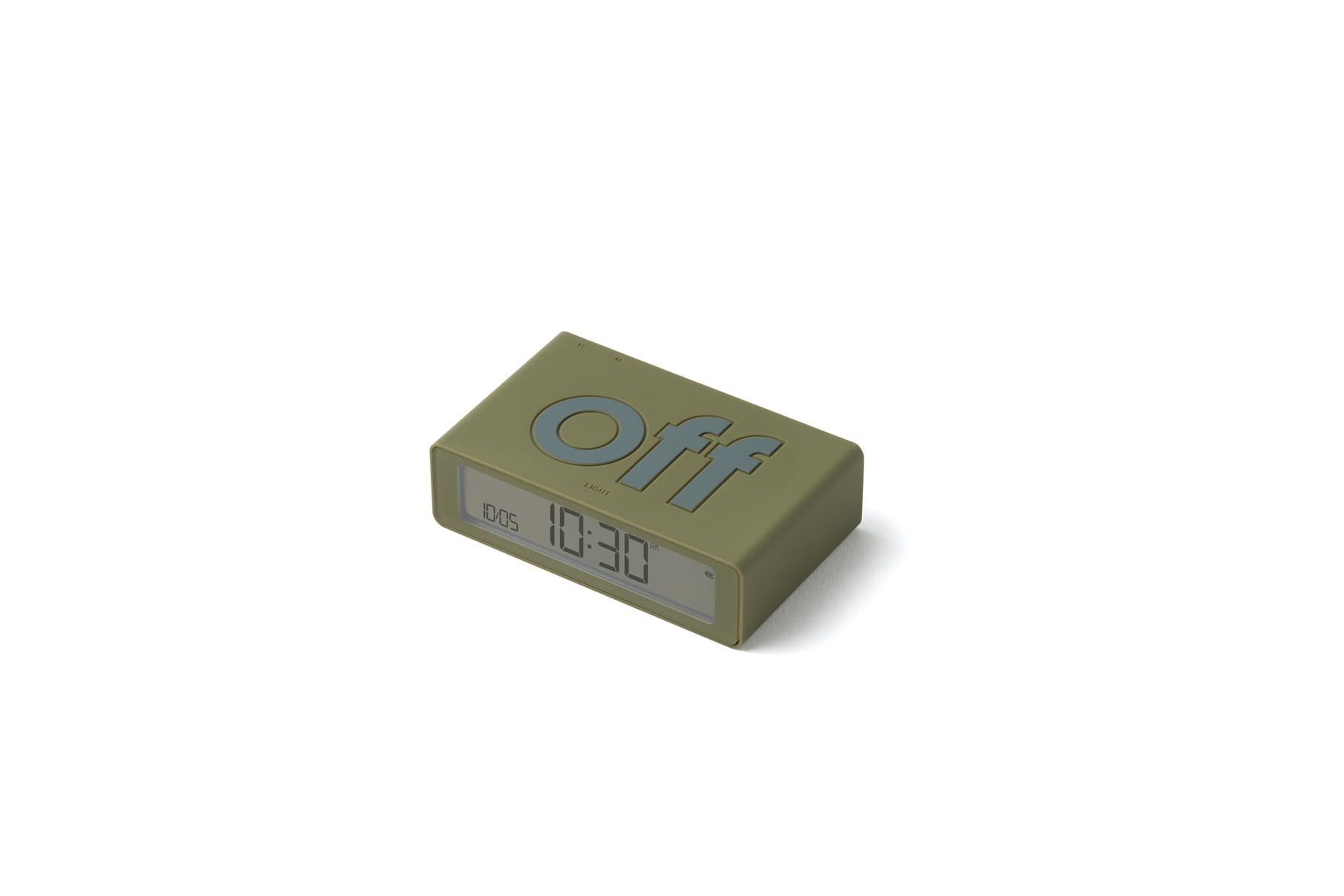 Zdjęcie do “Lexon Flip Mini khaki - budzik”.