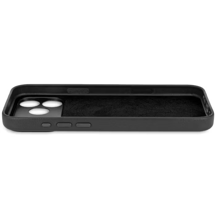 Zdjęcie do “DECODED Leather MagSafe czarny - etui iPhone 17 Pro”.