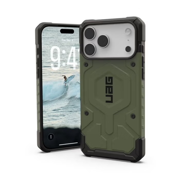 Zdjęcie do “UAG Pathfinder Magsafe zielony - etui iPhone 17 Pro Max”.