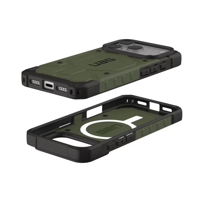 Zdjęcie do “UAG Pathfinder Magsafe zielony - etui iPhone 17 Pro”.