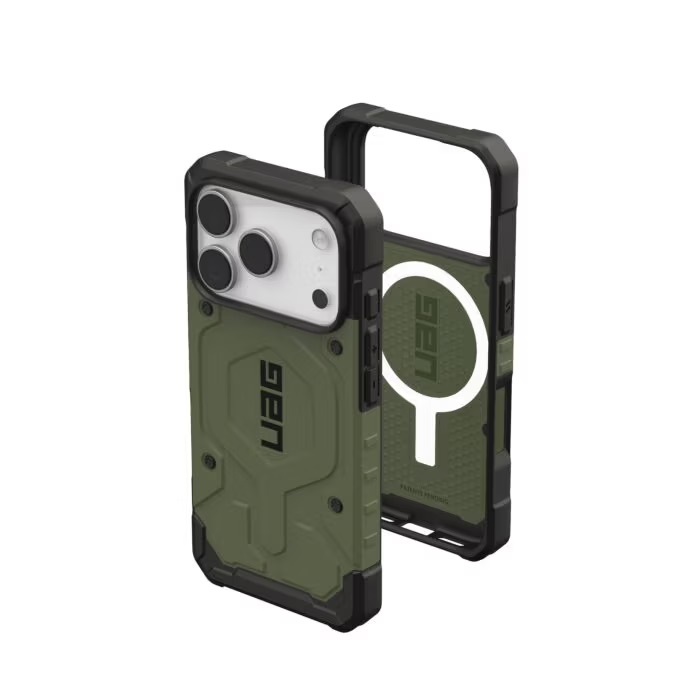 Zdjęcie do “UAG Pathfinder Magsafe zielony - etui iPhone 17 Pro”.