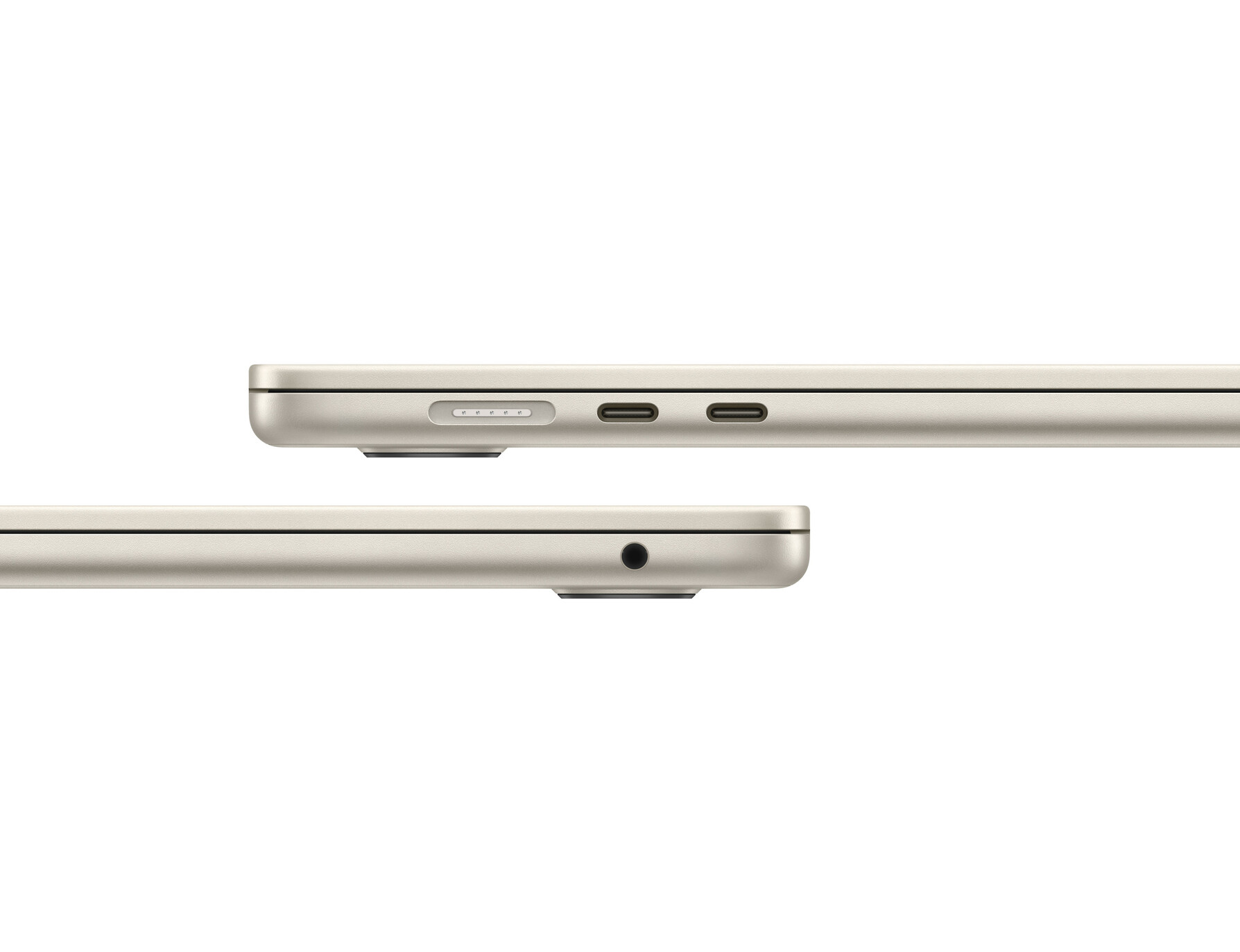 Zdjęcie do “Apple MacBook Air 15", 8-rdzeniowy procesor M3 (GPU 10 rdzeni), RAM 24 GB, dysk 1 TB SSD, zasilacz 70 W - Księżycowa Poświata”.