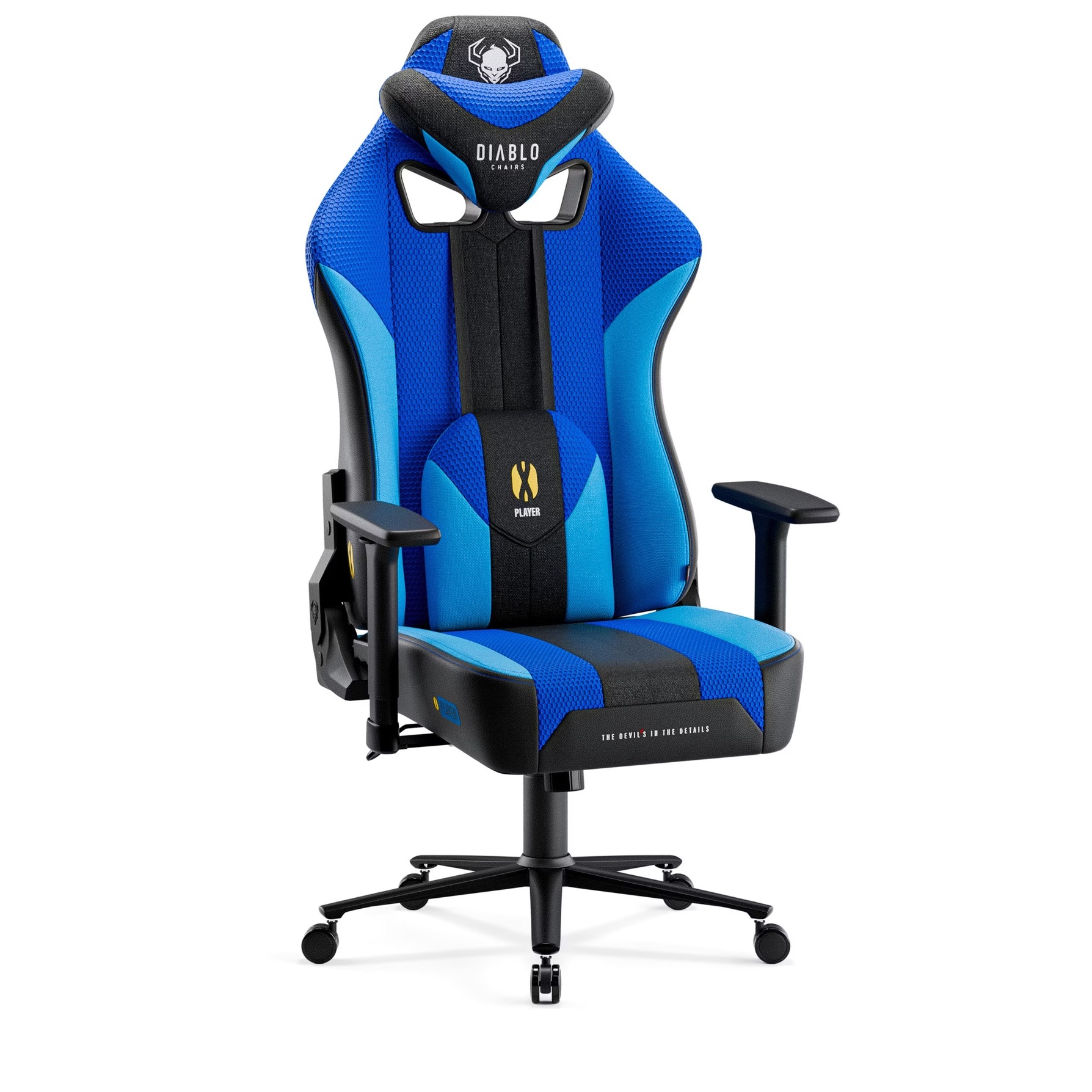 Zdjęcie do “Diablo Chairs X-Player 2.0 King Size czarny - fotel gamingowy”.