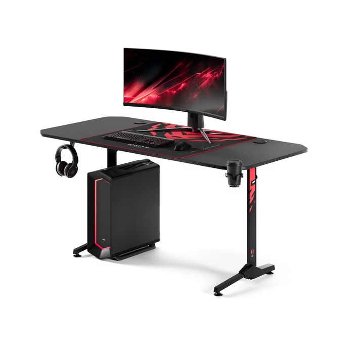 Zdjęcie do “Diablo Chairs X-Mate 1600 - biurko gamingowe”.