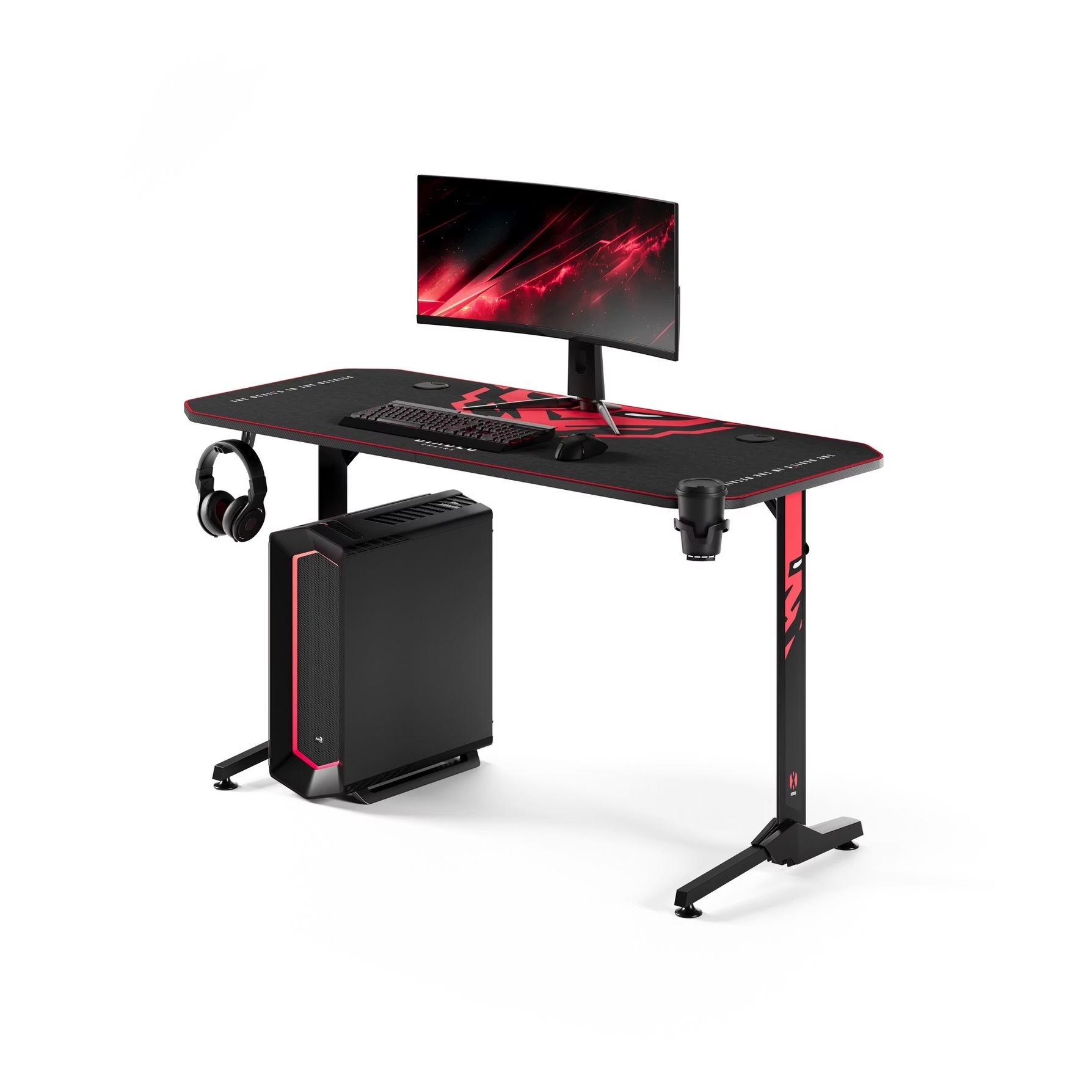 Zdjęcie do “Diablo Chairs X-Mate 1400 - biurko gamingowe”.