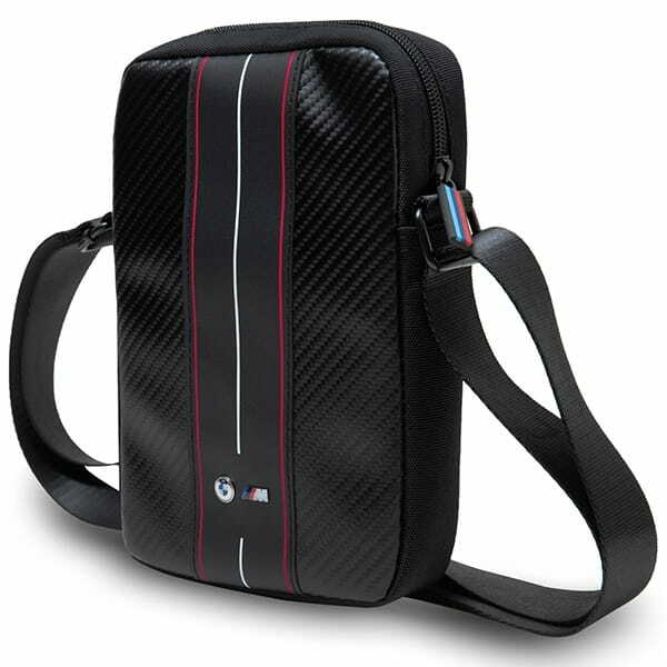 Zdjęcie do “BMW Carbon Red Stripes czarny - torba Tablet 8"”.