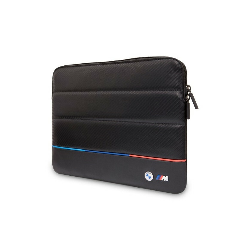 Zdjęcie do “BMW Sleeve Carbon Tricolor czarny - etui MacBook 14"”.
