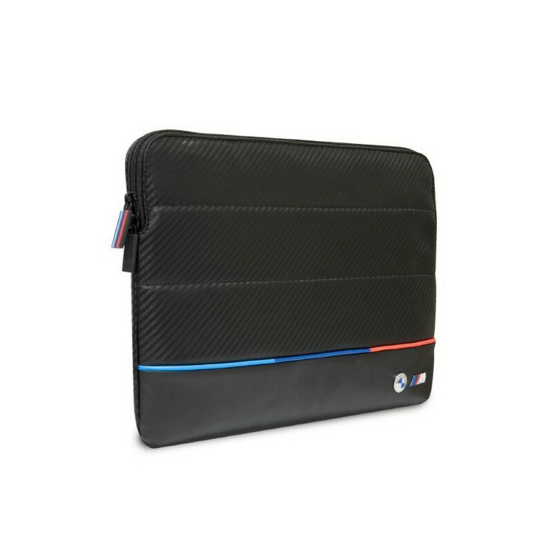 Zdjęcie do “BMW Sleeve Carbon Tricolor czarny - etui MacBook 14"”.