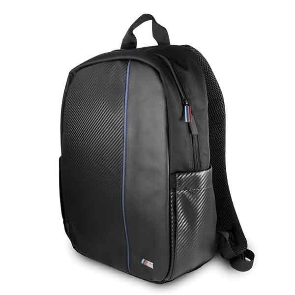 Zdjęcie do “BMW plecak Carbon Navy Stripe czarny - plecak MacBook 16"”.