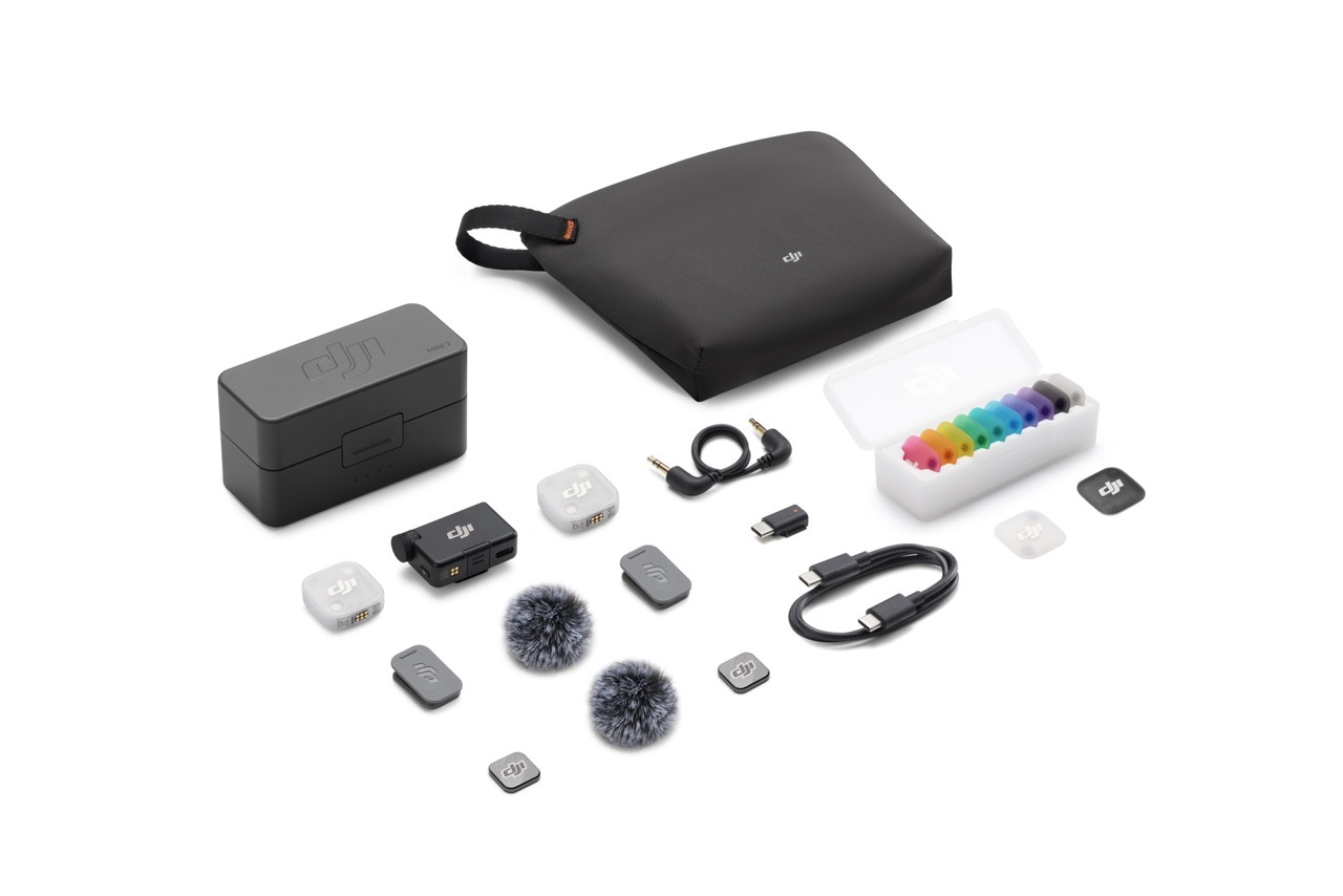 Zdjęcie do “DJI MIC MINI 2 (2 TX + 1 RX + ETUI) - system mikrofonów bezprzewodowych”.