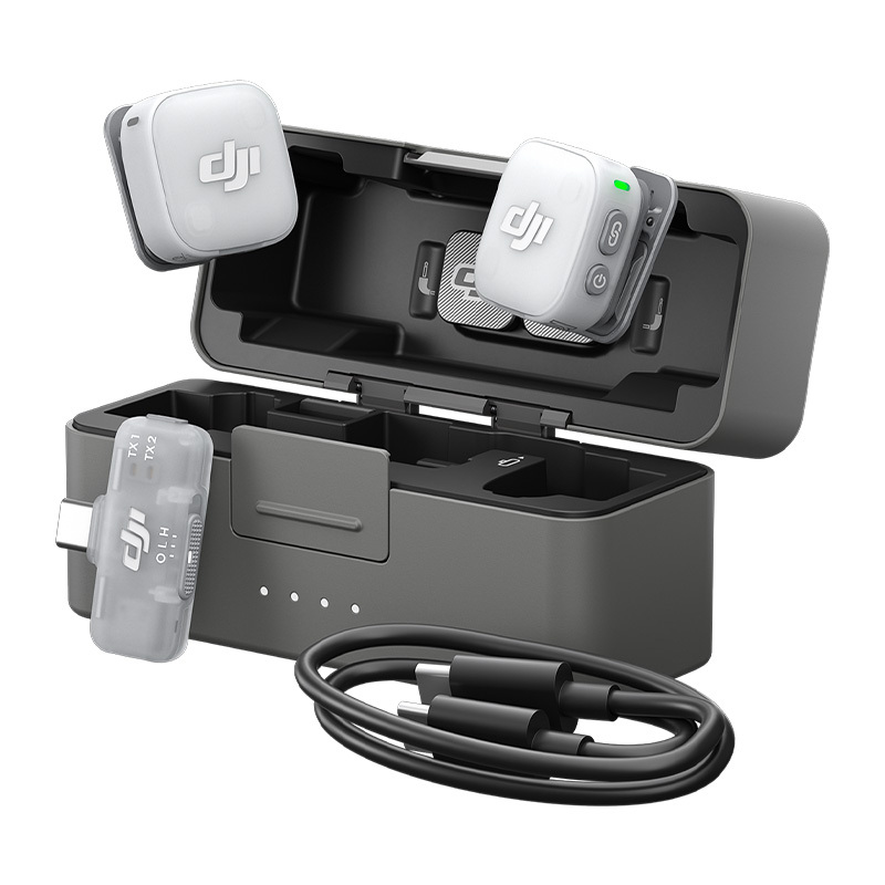 Zdjęcie do “DJI MIC MINI 2 (2 TX + 1 MOBILE RX + ETUI) - system mikrofonów bezprzewodowych”.