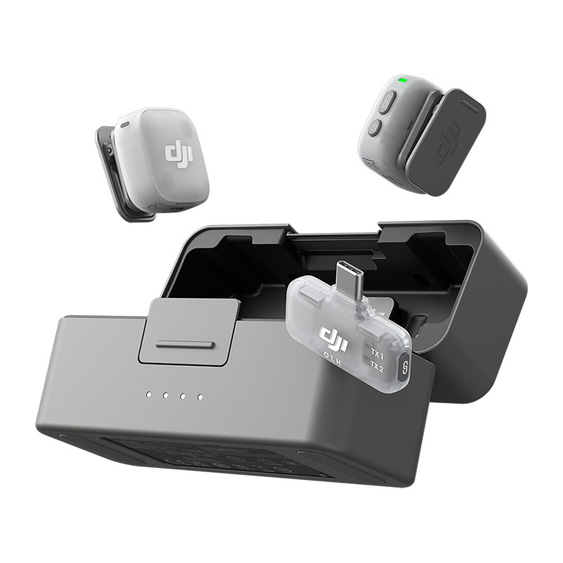 Zdjęcie do “DJI MIC MINI 2 (2 TX + 1 MOBILE RX + ETUI) - system mikrofonów bezprzewodowych”.
